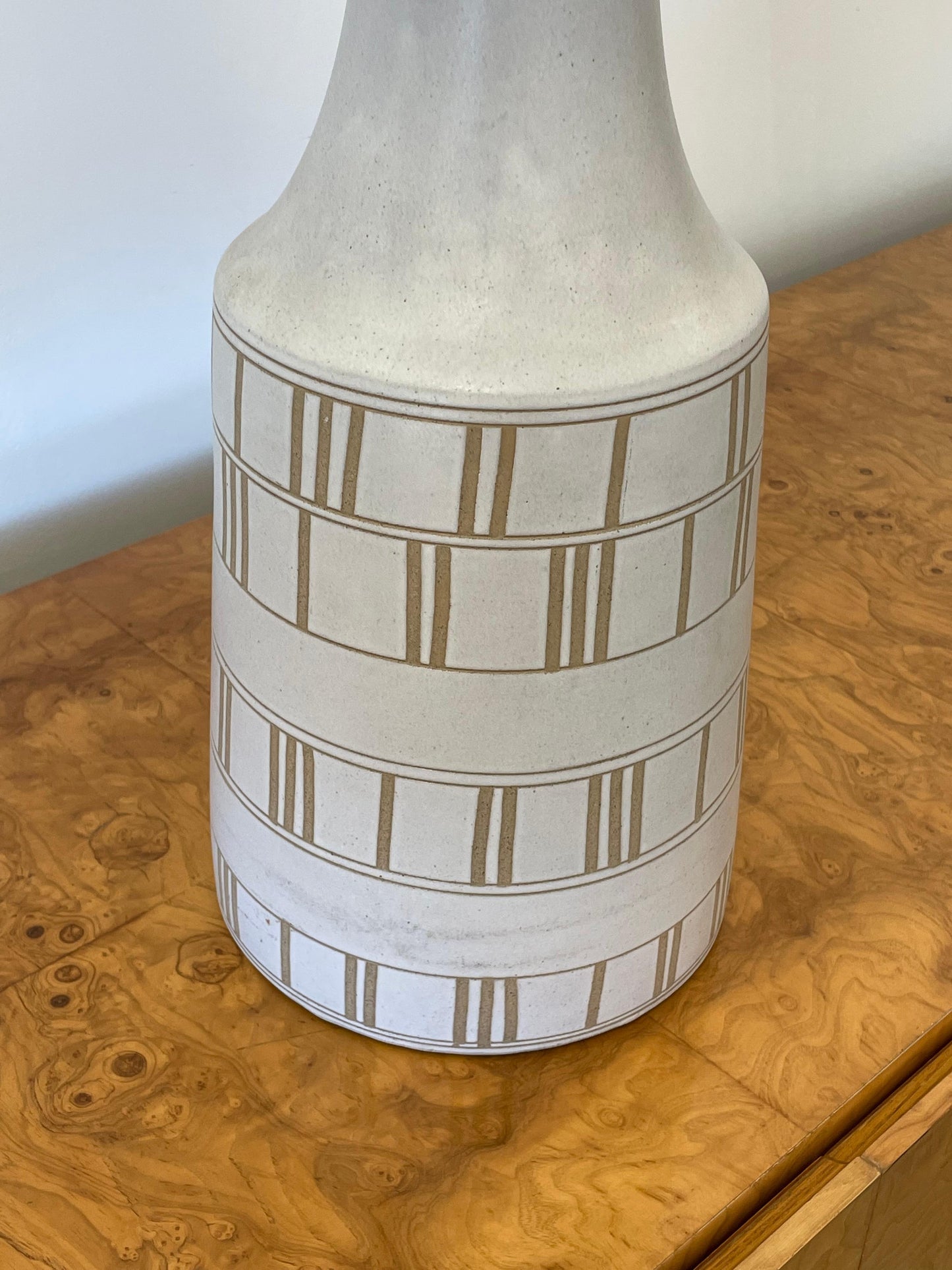 Frisman Vintage Large Ceramic Table Lamp by Jane and Gordon Martz