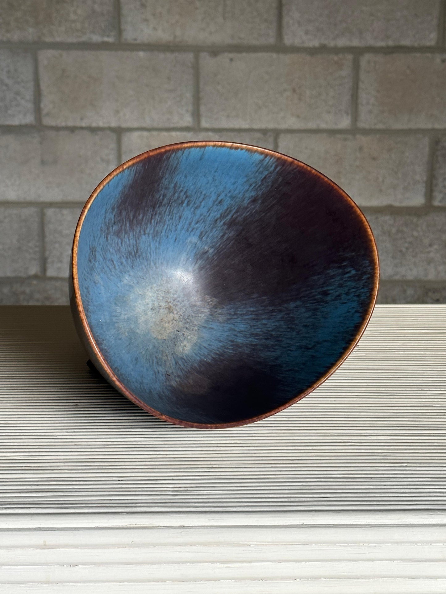 Frisman Vintage Gunnar Nylund for Rörstrand Large AXK Stoneware Bowl