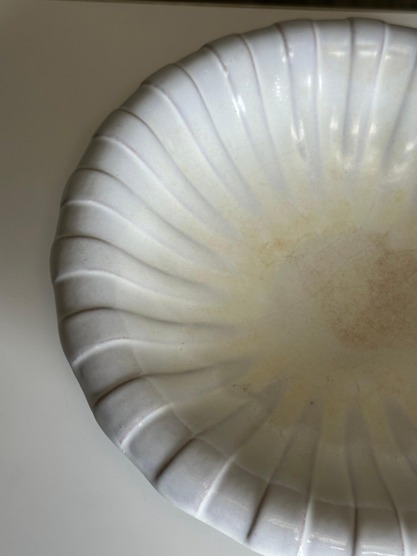 Frisman Vintage Vicke Lindstrand Large Decorative Bowl for Upsala Ekeby