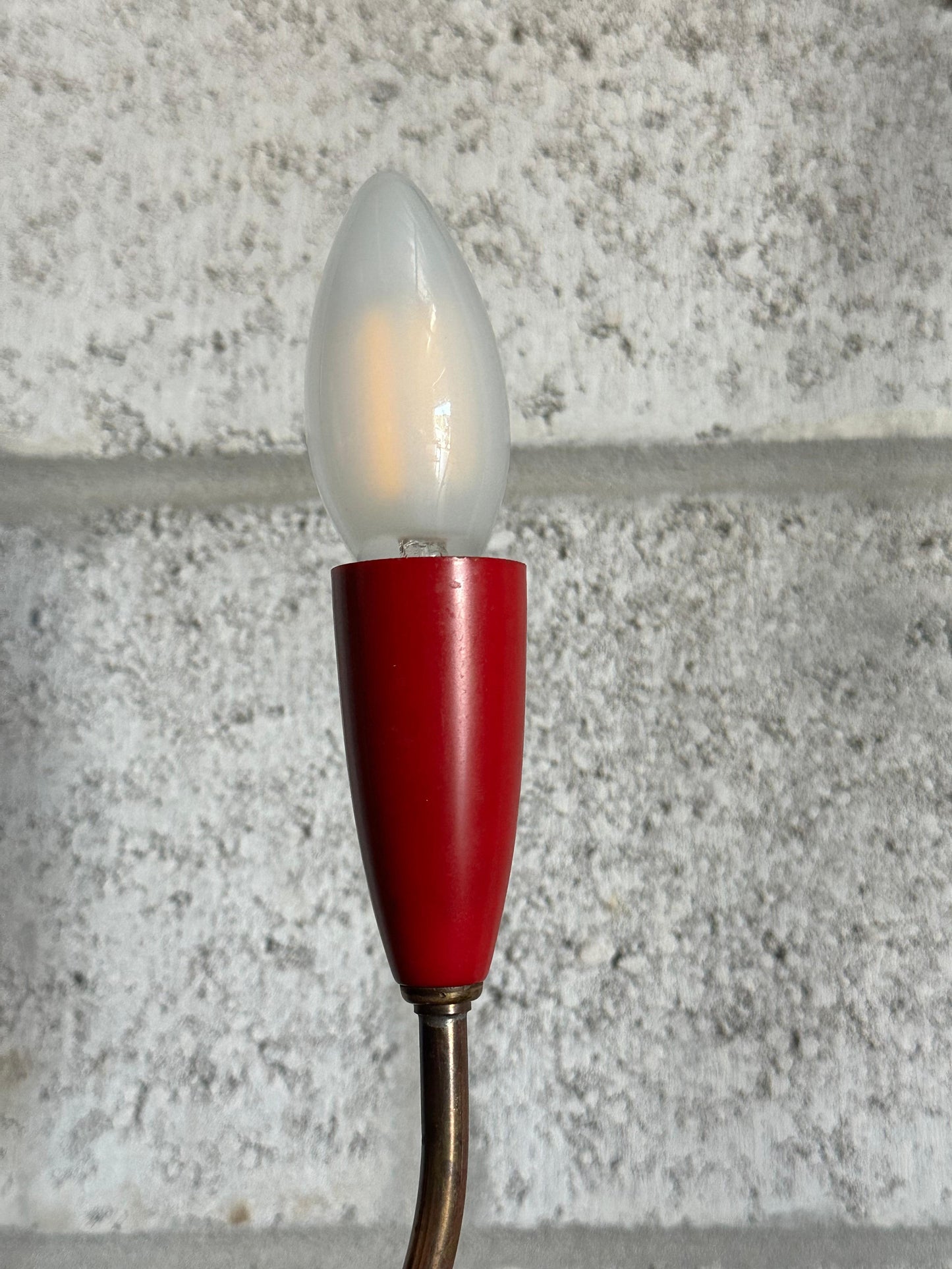 Frisman Vintage 1950s Italian Designer Table Lamp Attr. To Stilux
