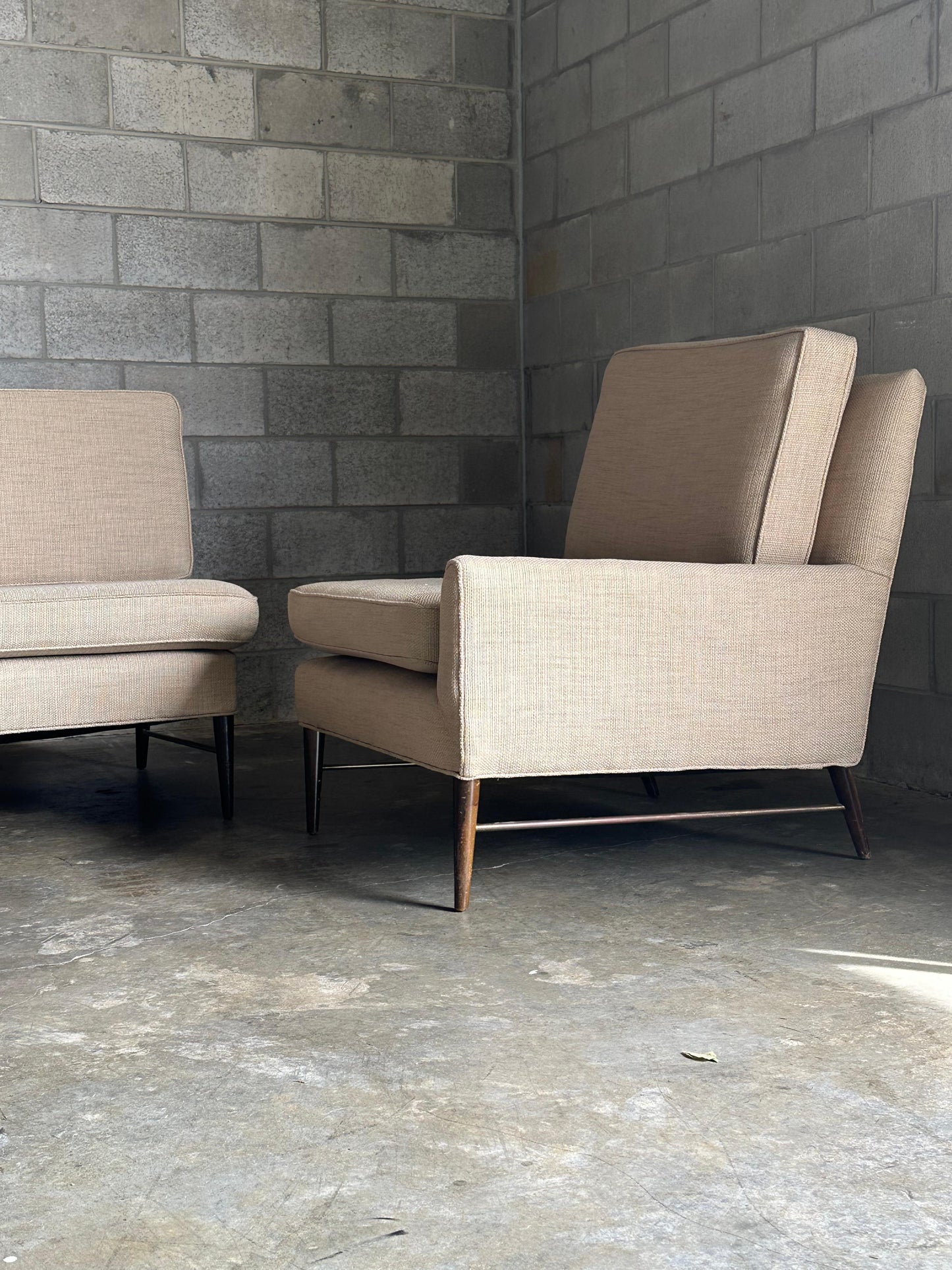 Frisman Vintage Paul McCobb Two Piece Sectional Sofa for Directional