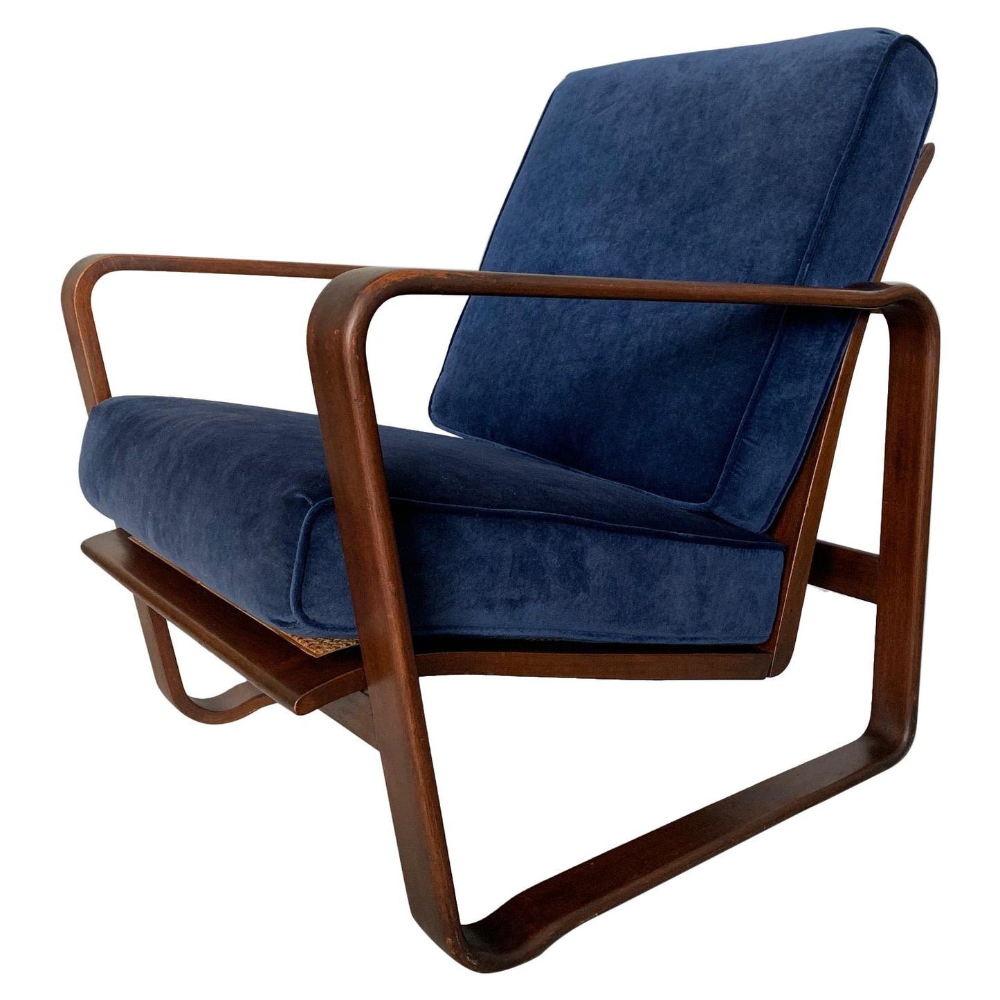 Frisman Vintage Edward Wormley For Dunbar "Morris" Lounge Chair