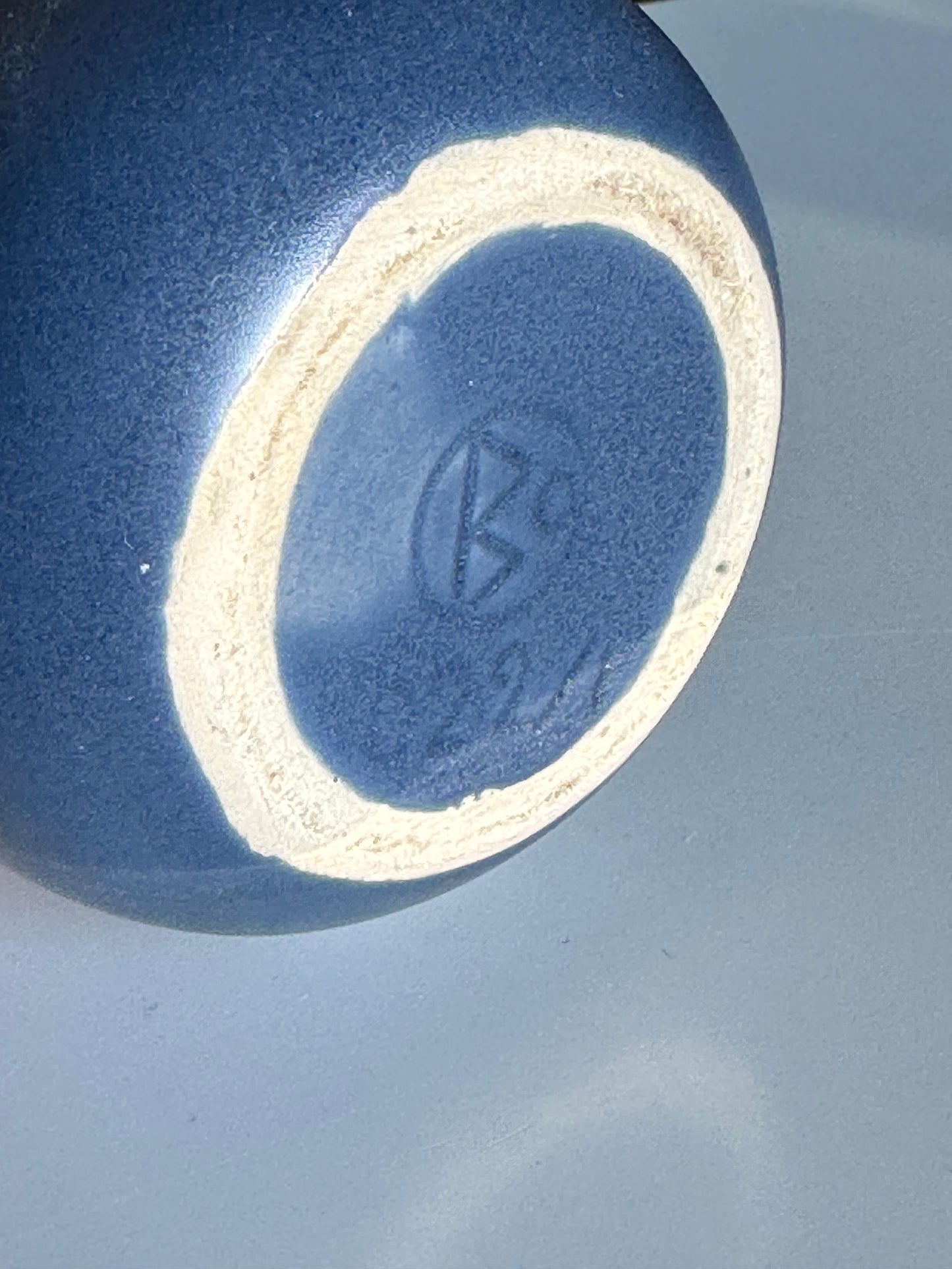Frisman Vintage Bo Fajans Vase Attributed to Eva Jancke-Björk, Stoneware