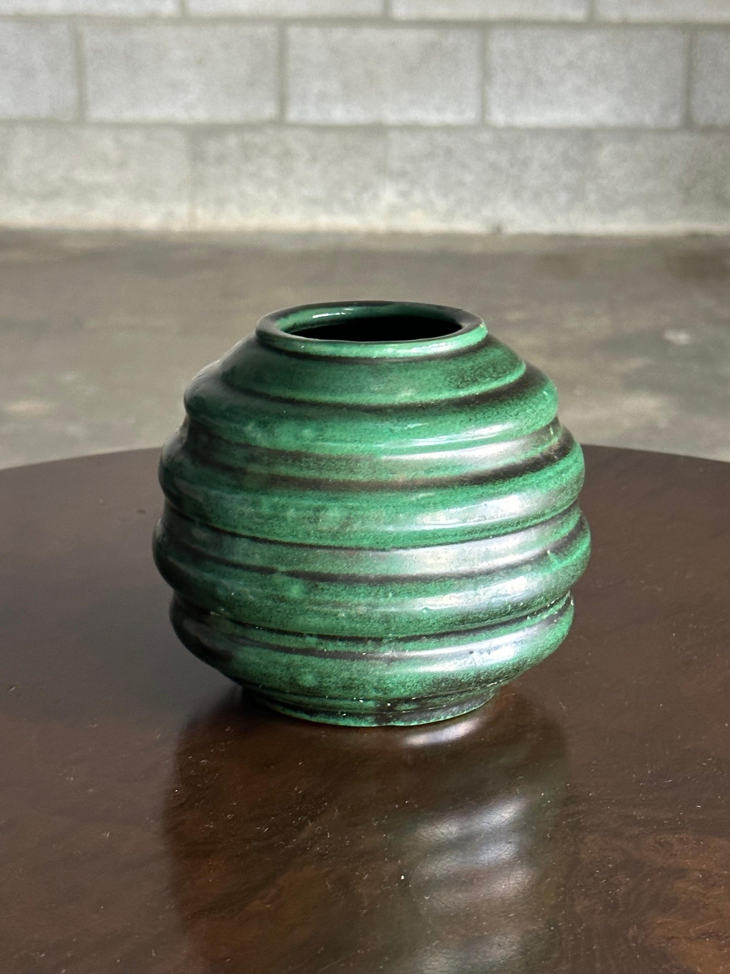 Frisman Vintage Large Swedish Stoneware Vase by Upsala Ekeby