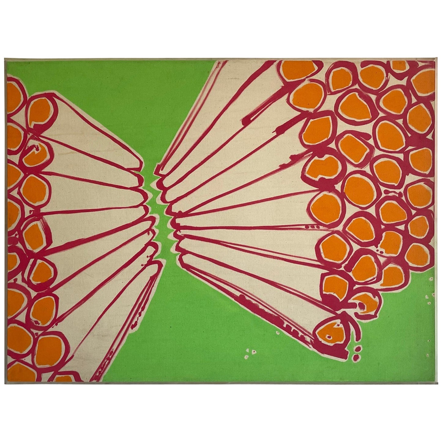 Frisman Vintage Painting by Eric Dennard, ca' 1971