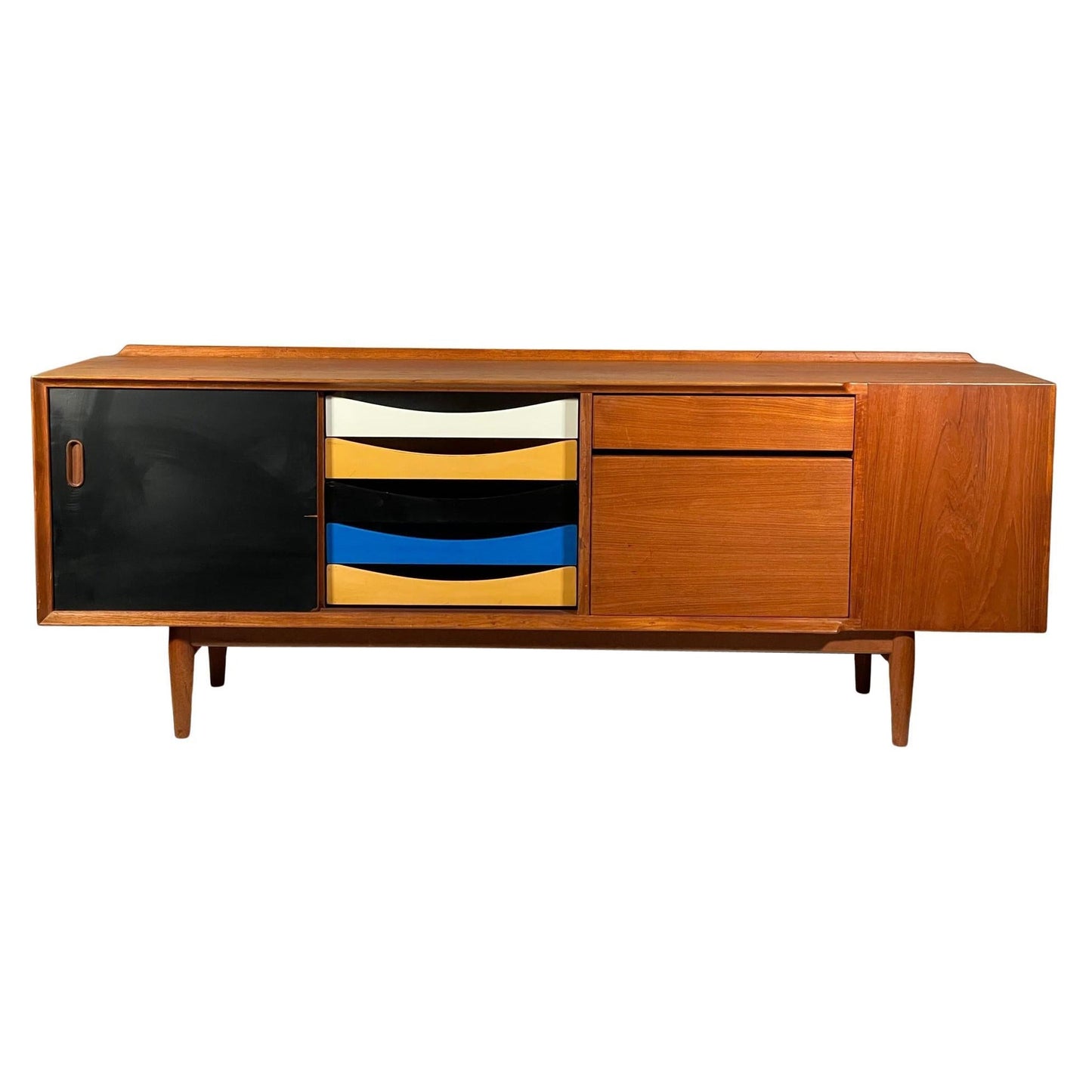 Frisman Vintage Rare Arne Vodder Danish Teak Credenza