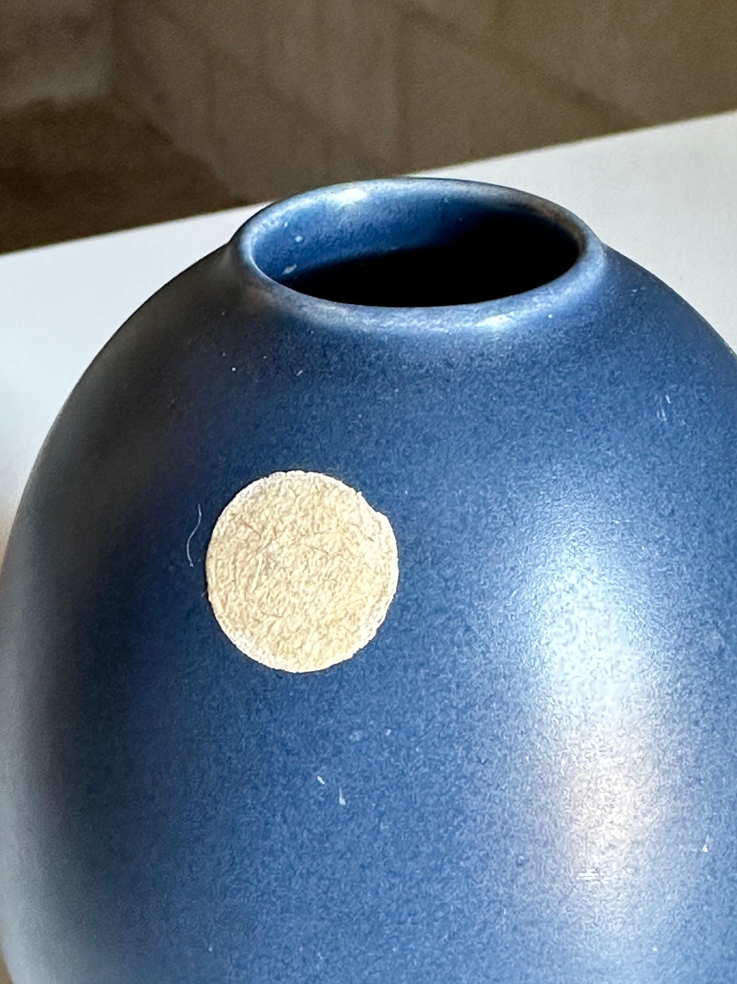 Frisman Vintage Bo Fajans Vase Attributed to Eva Jancke-Björk, Stoneware