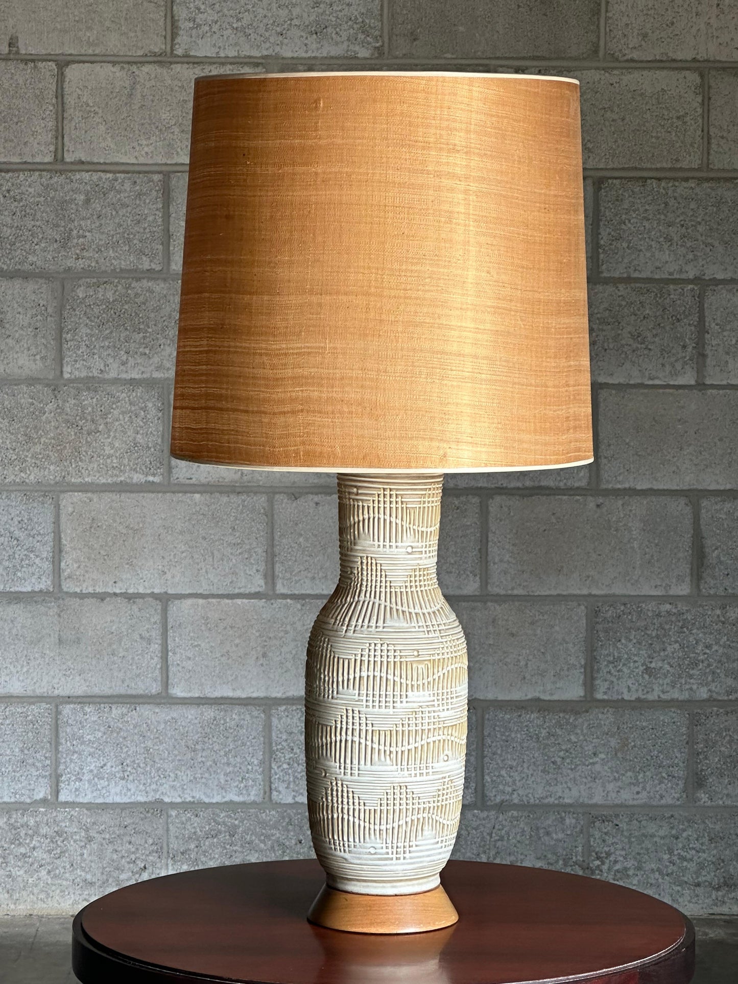 Frisman Vintage Large Table Lamp Designed by Lee Rosen for Design Technics