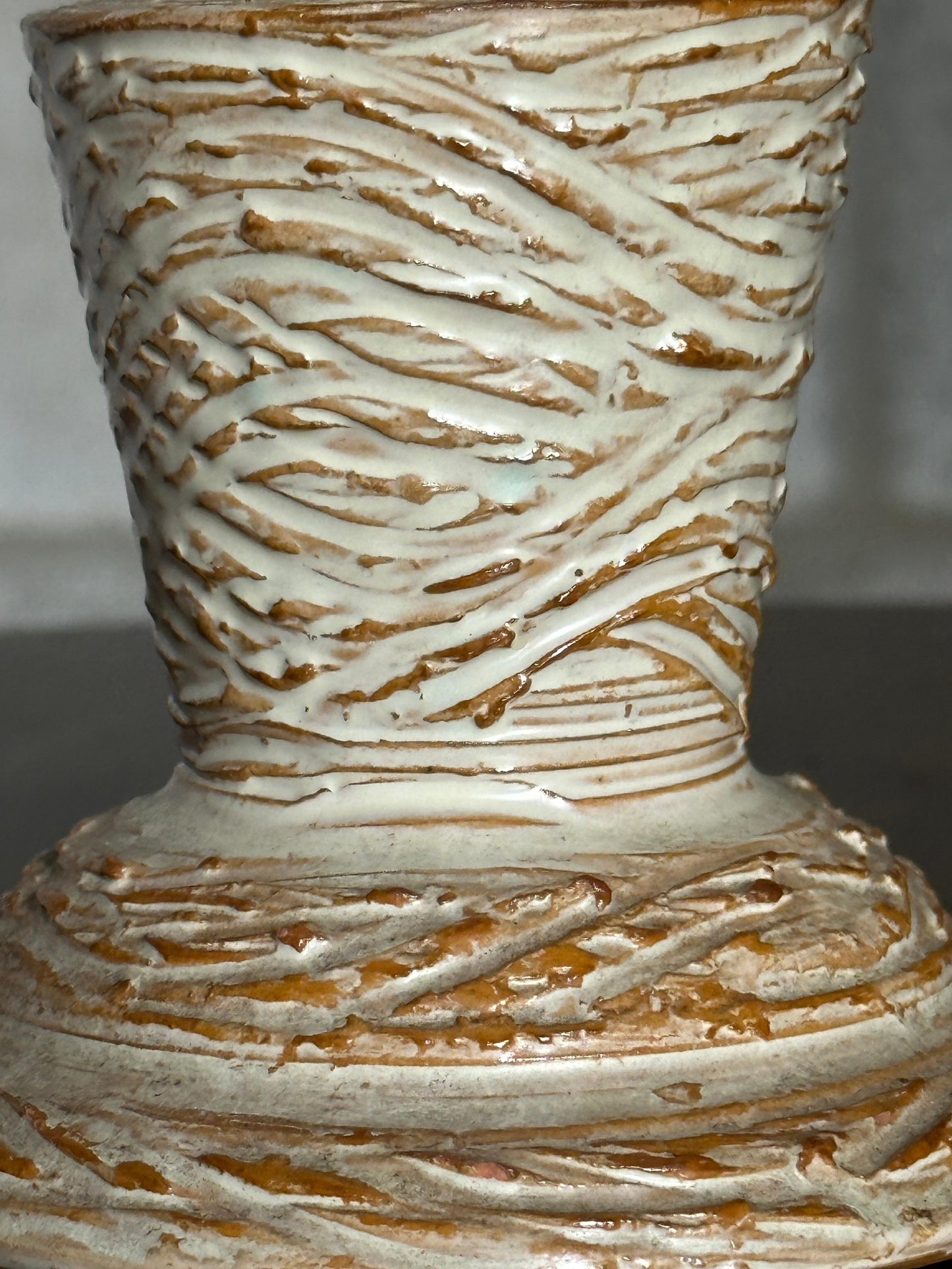 Frisman Vintage Andersson & Johansson Stoneware Candleholder for Höganäs, Sweden