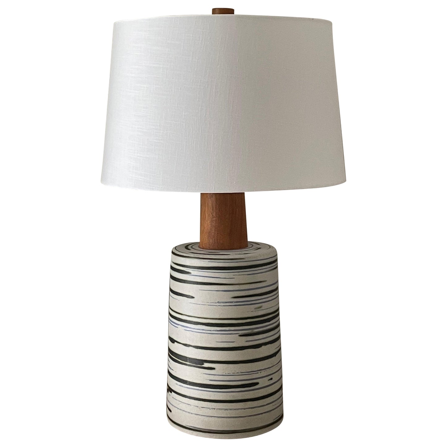 Frisman Vintage Large Ceramic Martz Table Lamp by Jane and Gordon Martz for Marshall Studios