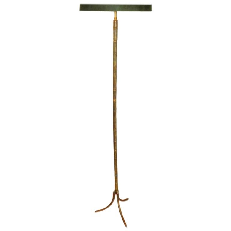 Frisman Vintage A Faux Bamboo Floor Lamp by Bagues