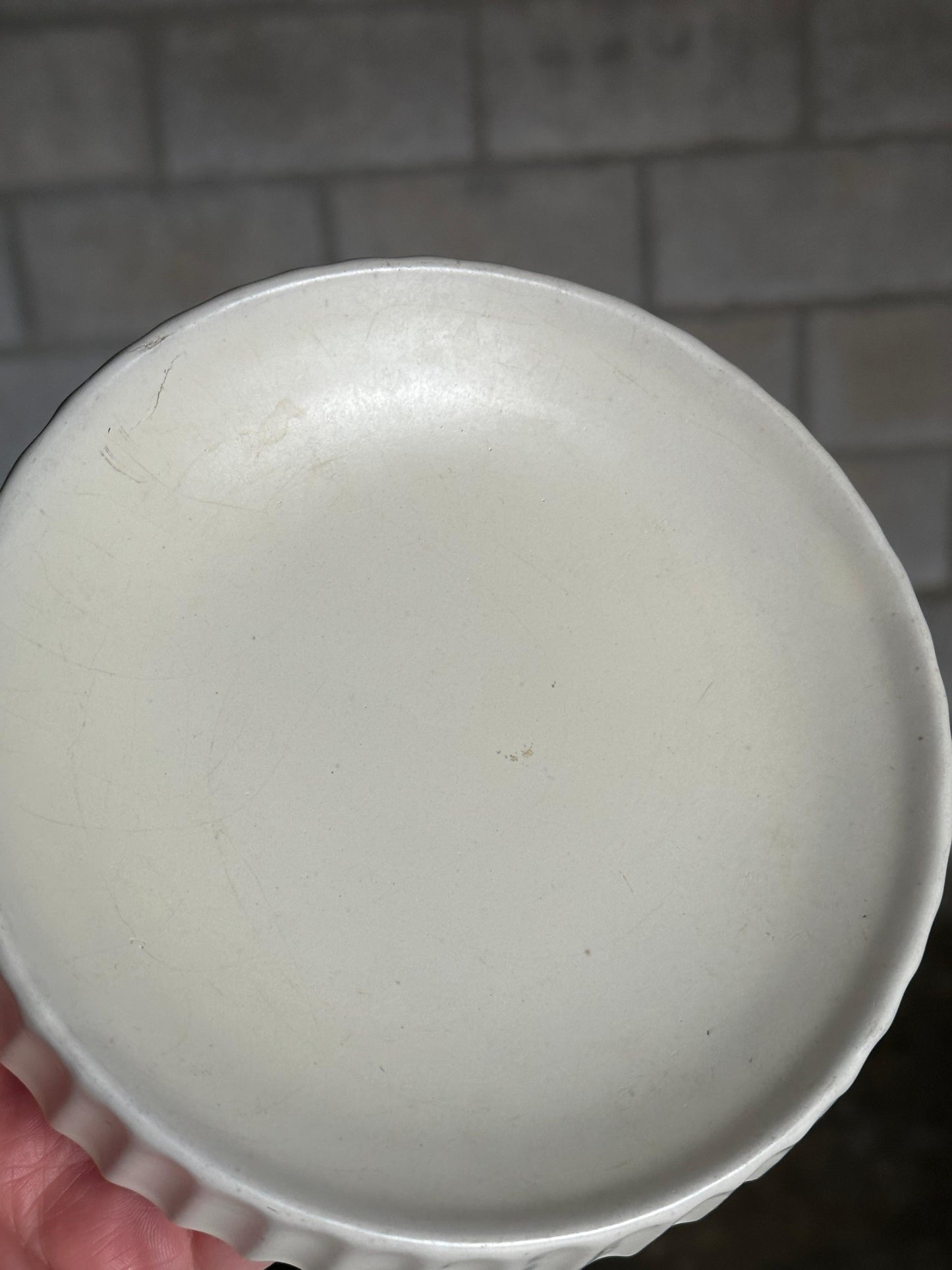 Frisman Vintage Swedish Stoneware Bowl or Catch All Attributed to Upsala Ekeby