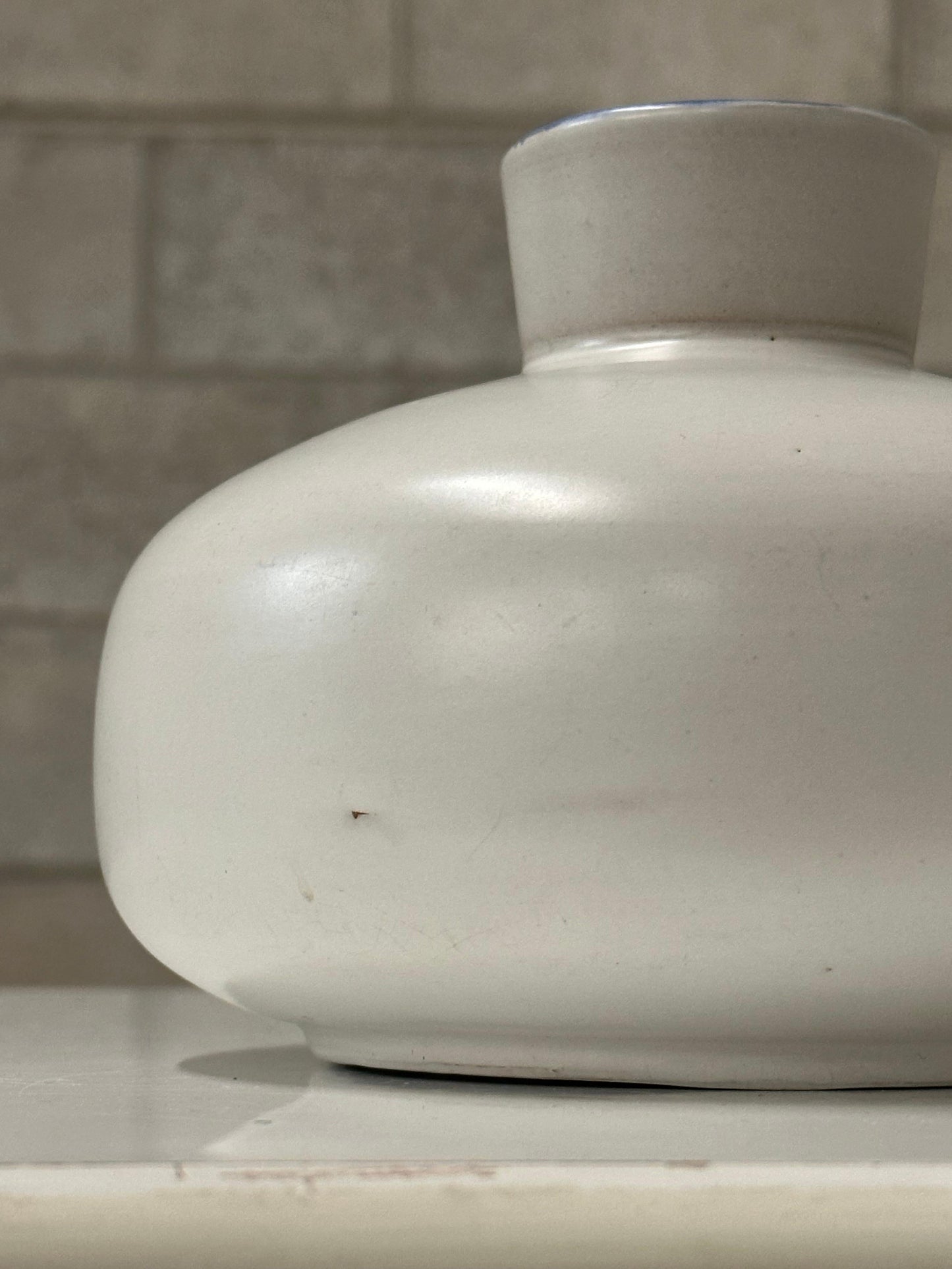Frisman Vintage Jerk Werkmäster for Nittsjö Unusual Low Vase