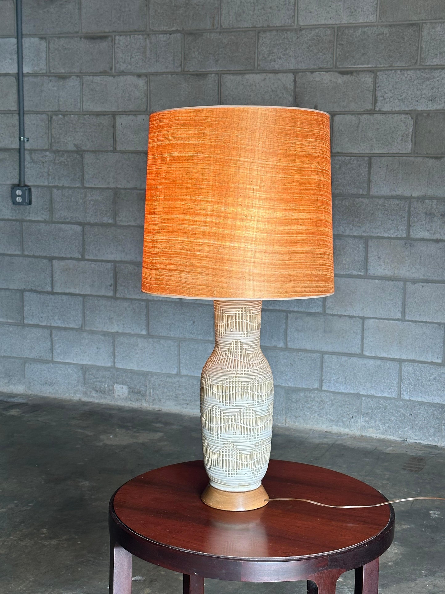 Frisman Vintage Large Table Lamp Designed by Lee Rosen for Design Technics
