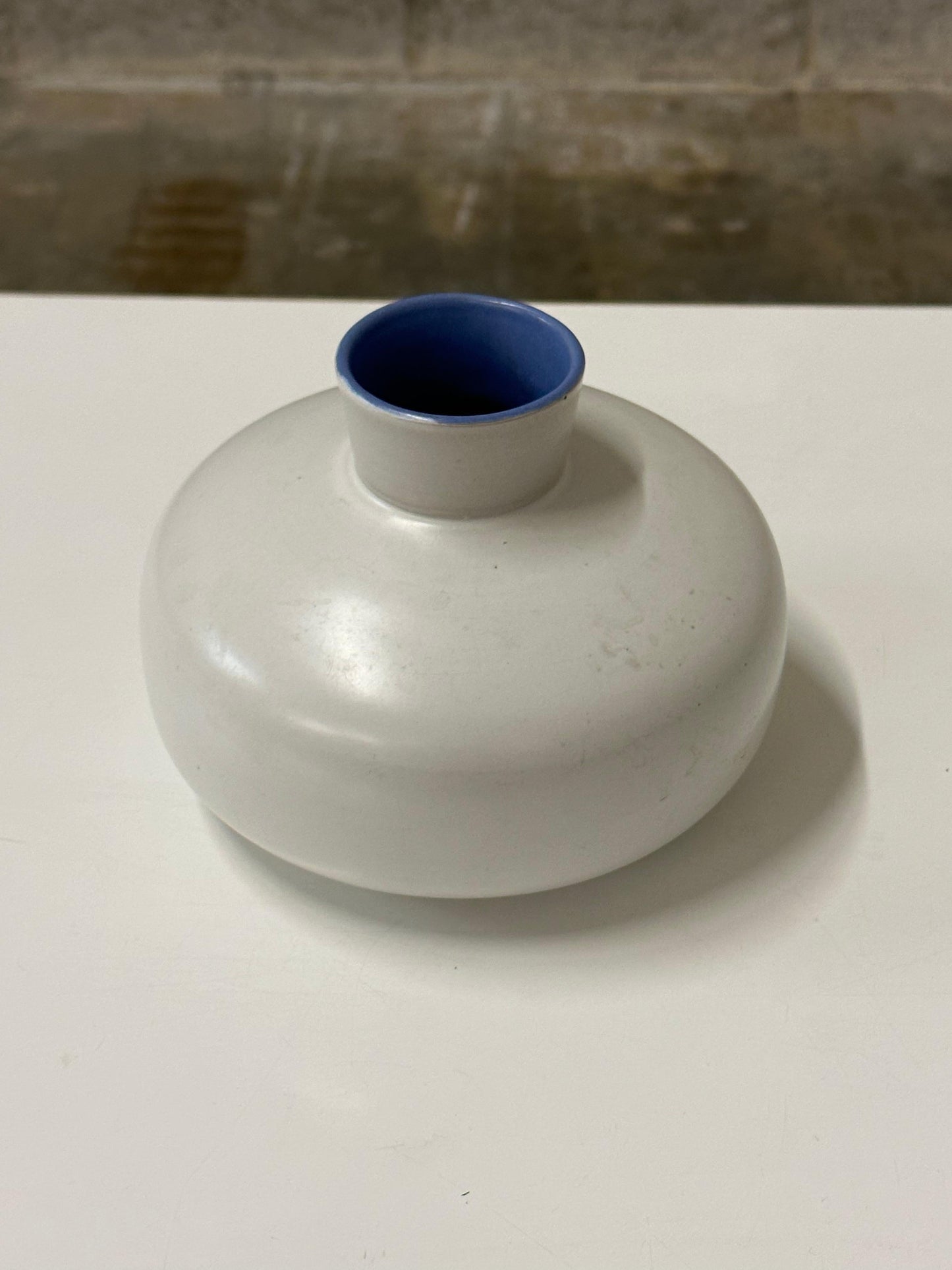 Frisman Vintage Jerk Werkmäster for Nittsjö Unusual Low Vase