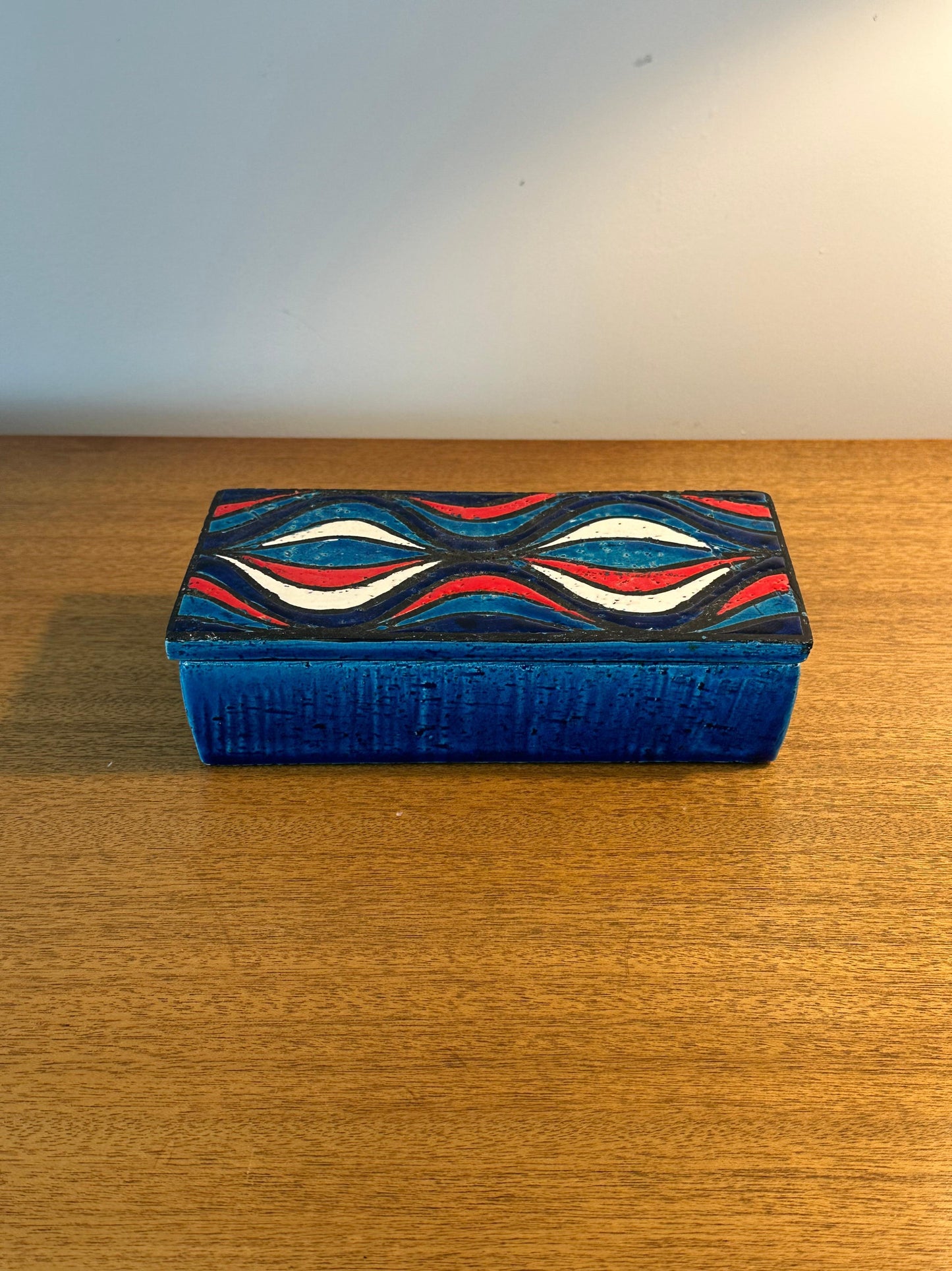 Frisman Vintage Aldo Londi for Bitossi Lidded Box, Onion Decor