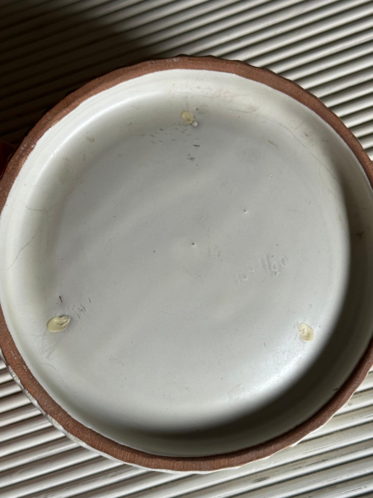 Frisman Vintage Swedish Stoneware Bowl or Catch All Attributed to Upsala Ekeby