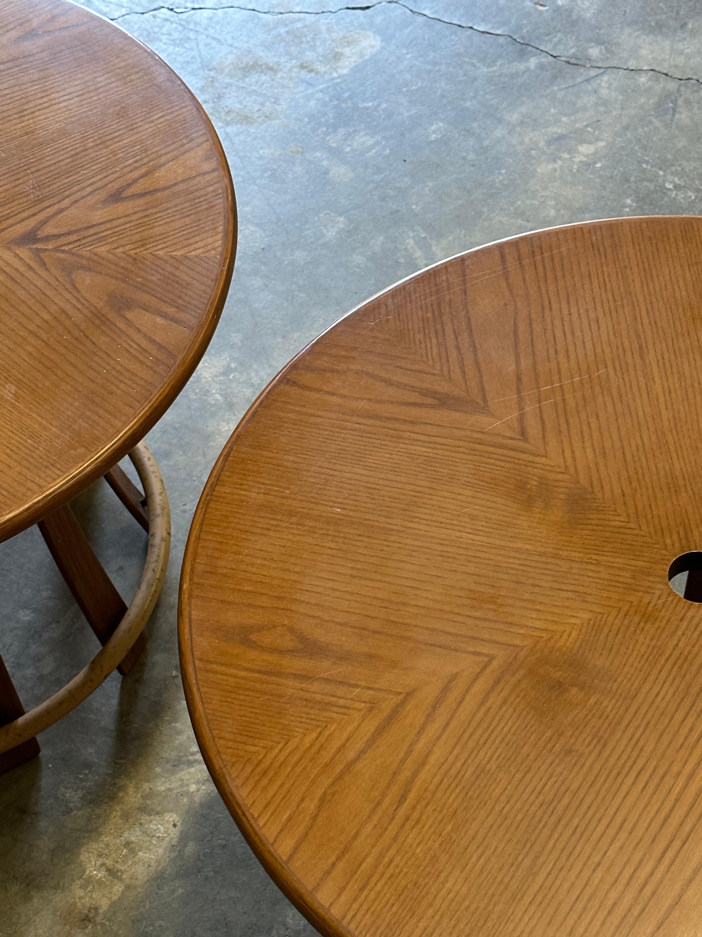 Frisman Vintage Edward Wormley for Dunbar Toad Stool Tables