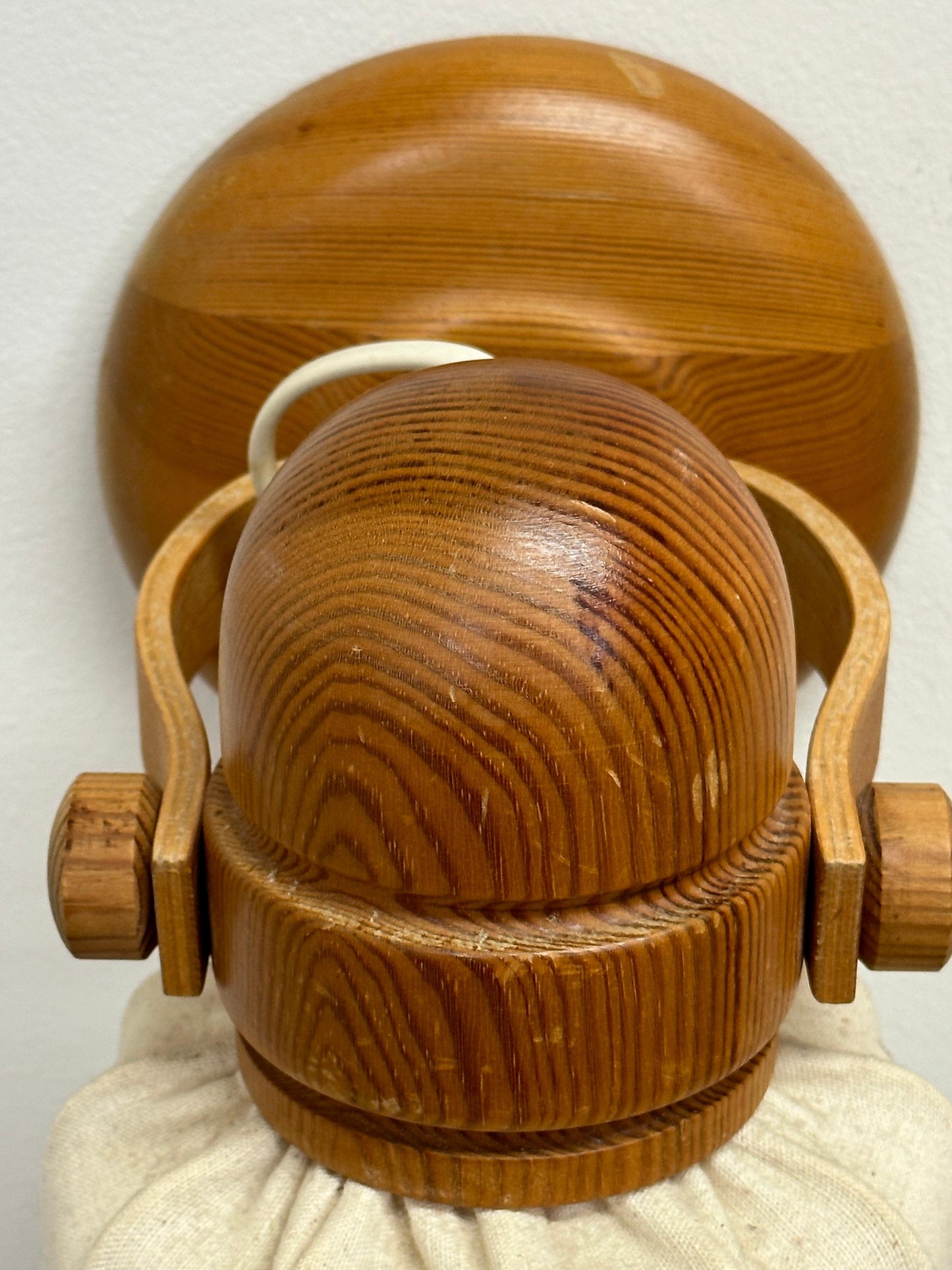 Frisman Vintage Markslöjd Sweden Pine Sconce or Wall Light