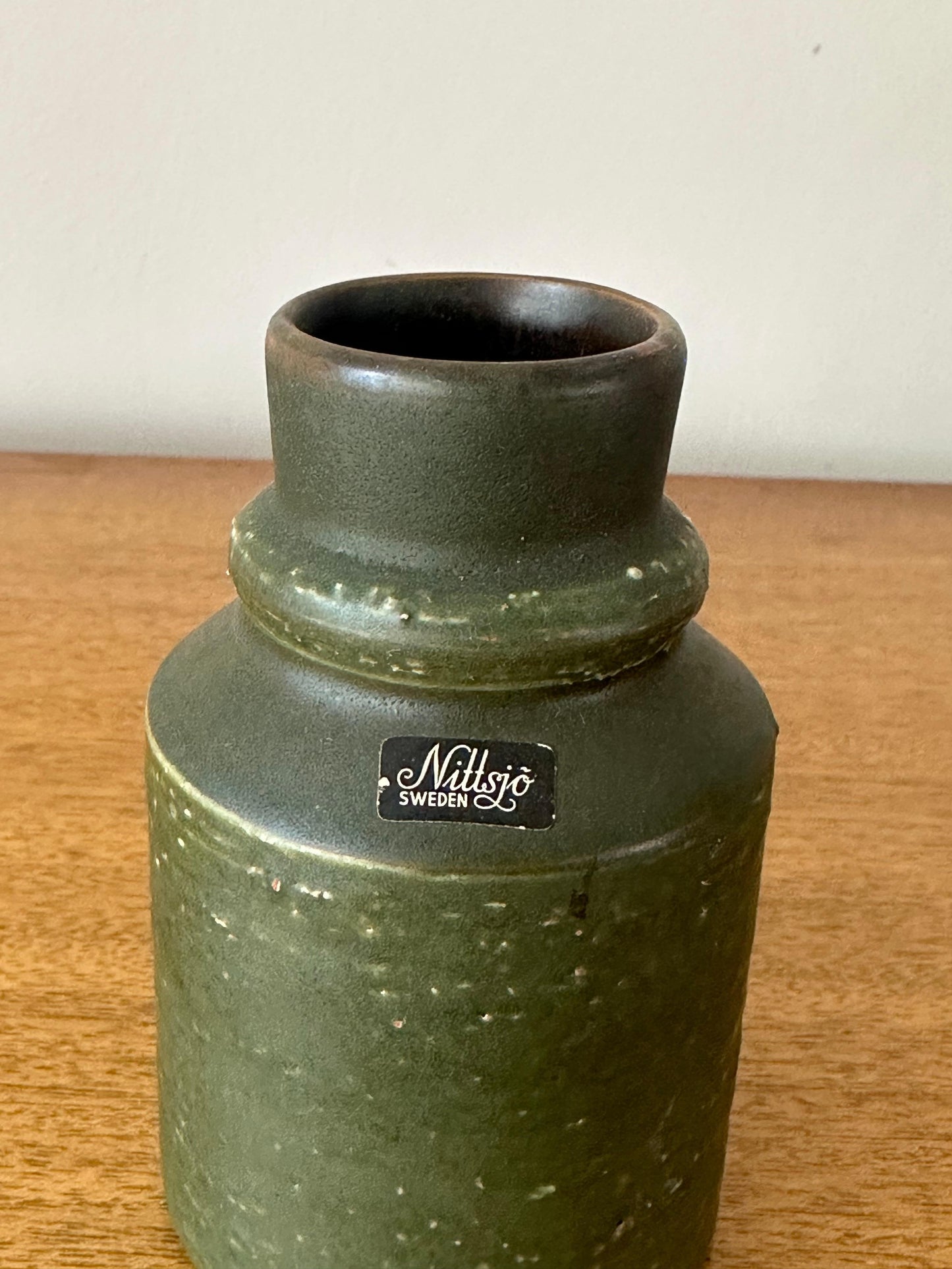 Frisman Vintage Jerk Werkmäster for Nittsjö Vase, Sweden