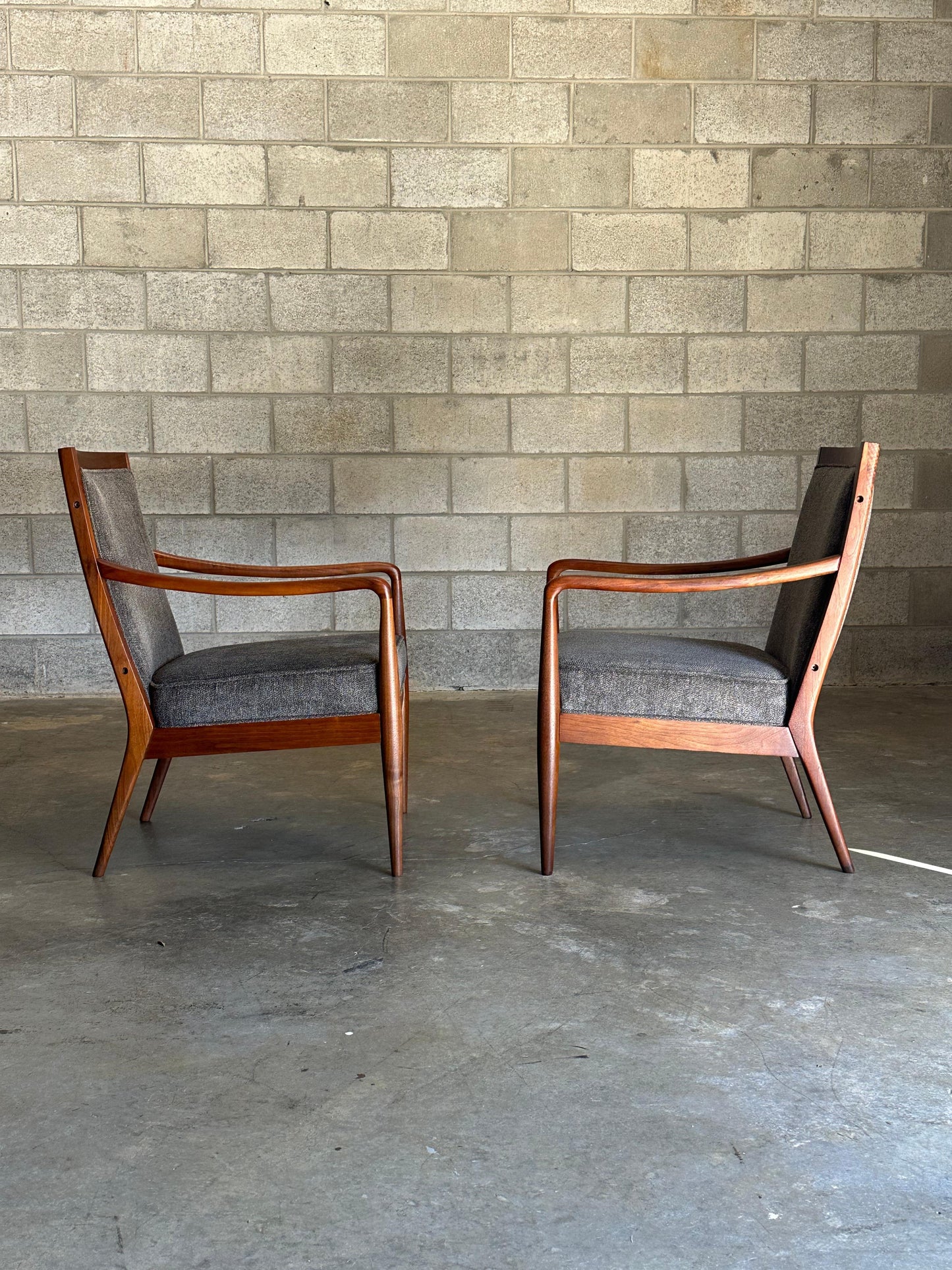 Frisman Vintage Lawrence Peadbody for Richardson Nemschoff Lounge Chairs- A Pair