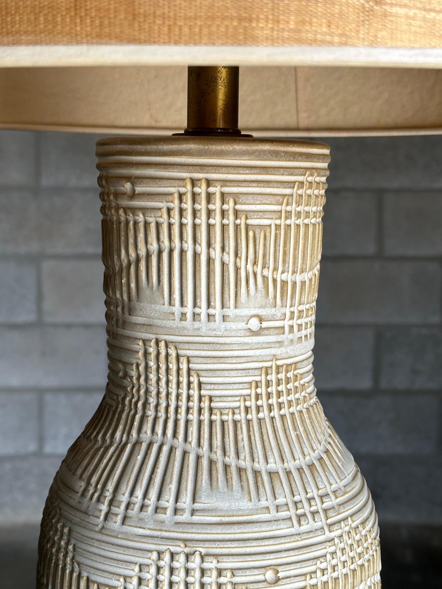 Frisman Vintage Large Table Lamp Designed by Lee Rosen for Design Technics