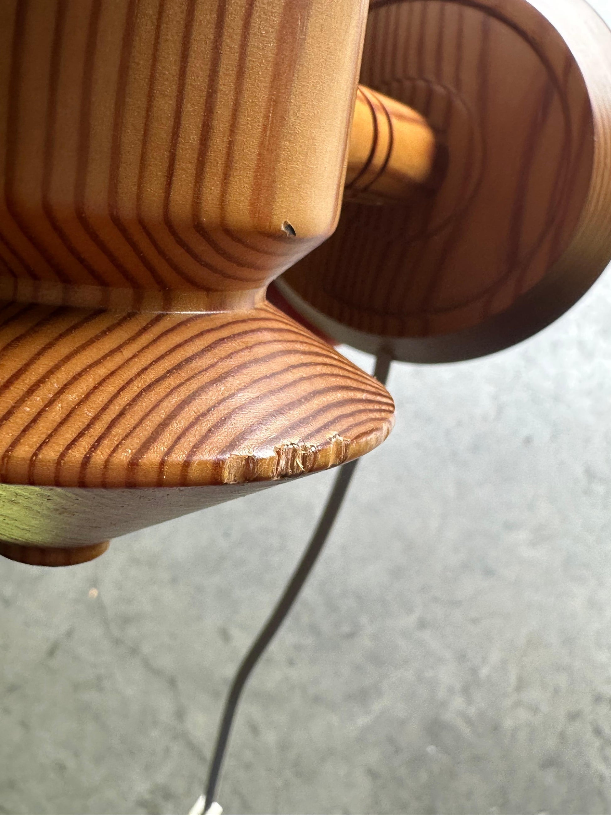 Frisman Vintage 1970s Swedish Pine Wall Lights/ Sconces