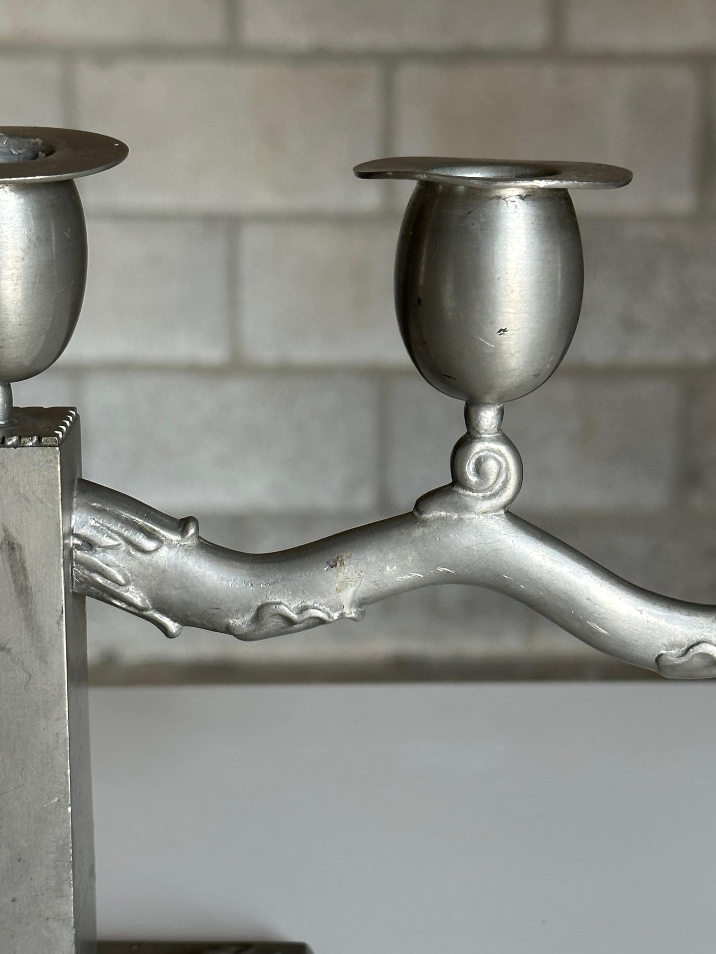 Frisman Vintage Björn Trägårdh for Svenskt Tenn Candelabra in Pewter