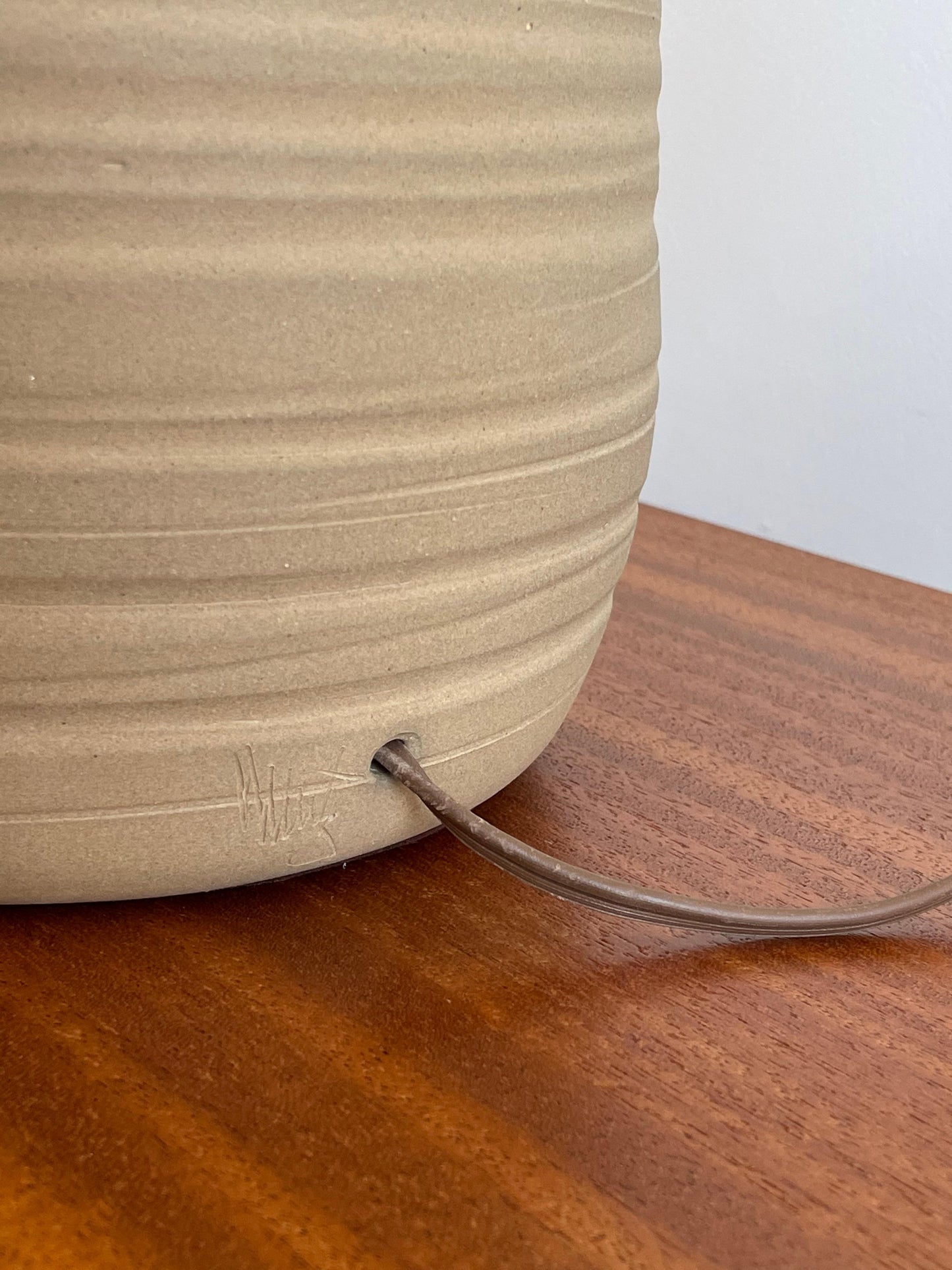 Frisman Vintage Rare Martz Table Lamp by Jane and Gordon Martz for Marshall Studios
