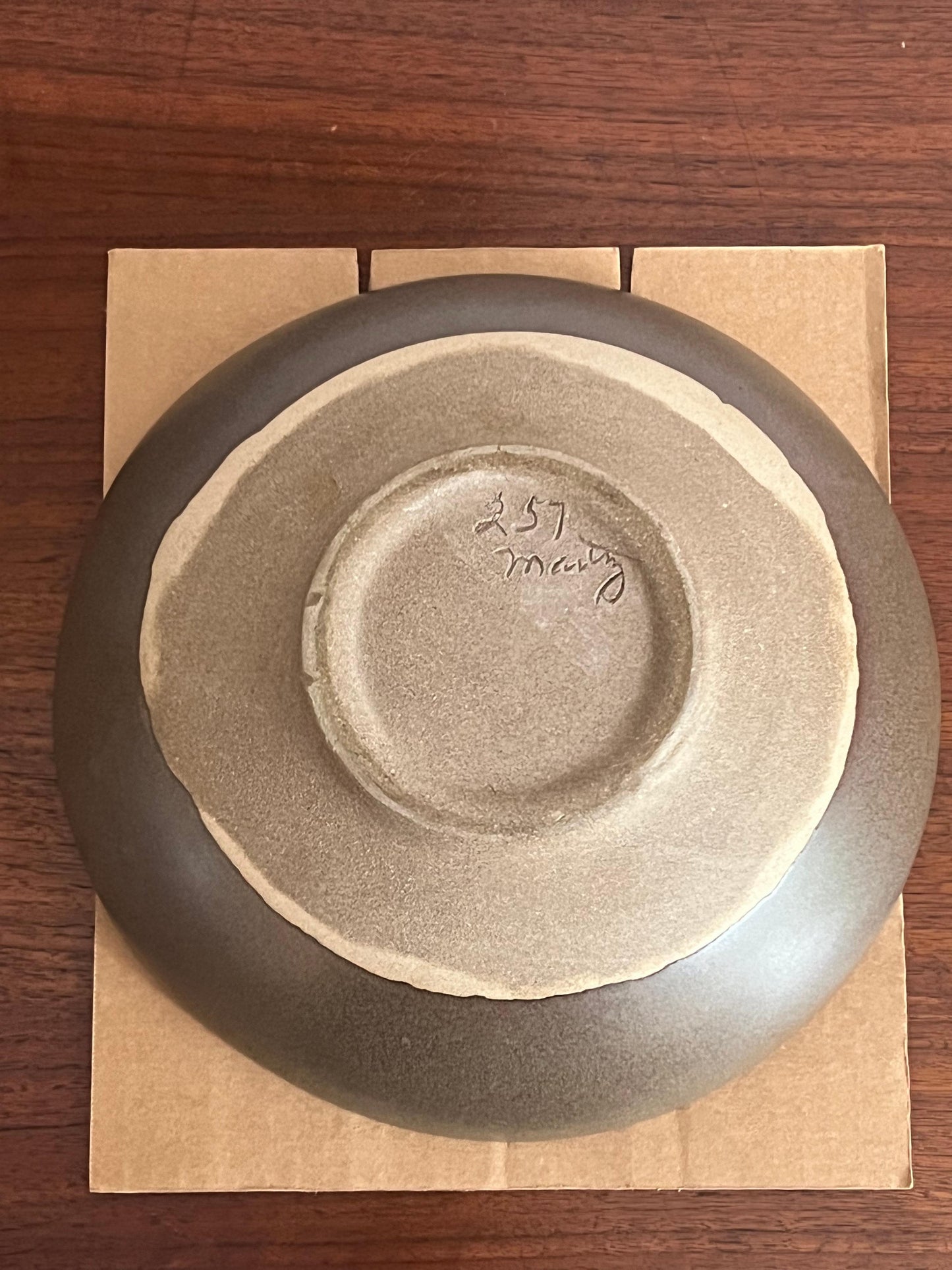 Frisman Vintage Large Martz Centerpiece Bowl by Jane and Gordon Martz, Marshall Studios, Ceramic