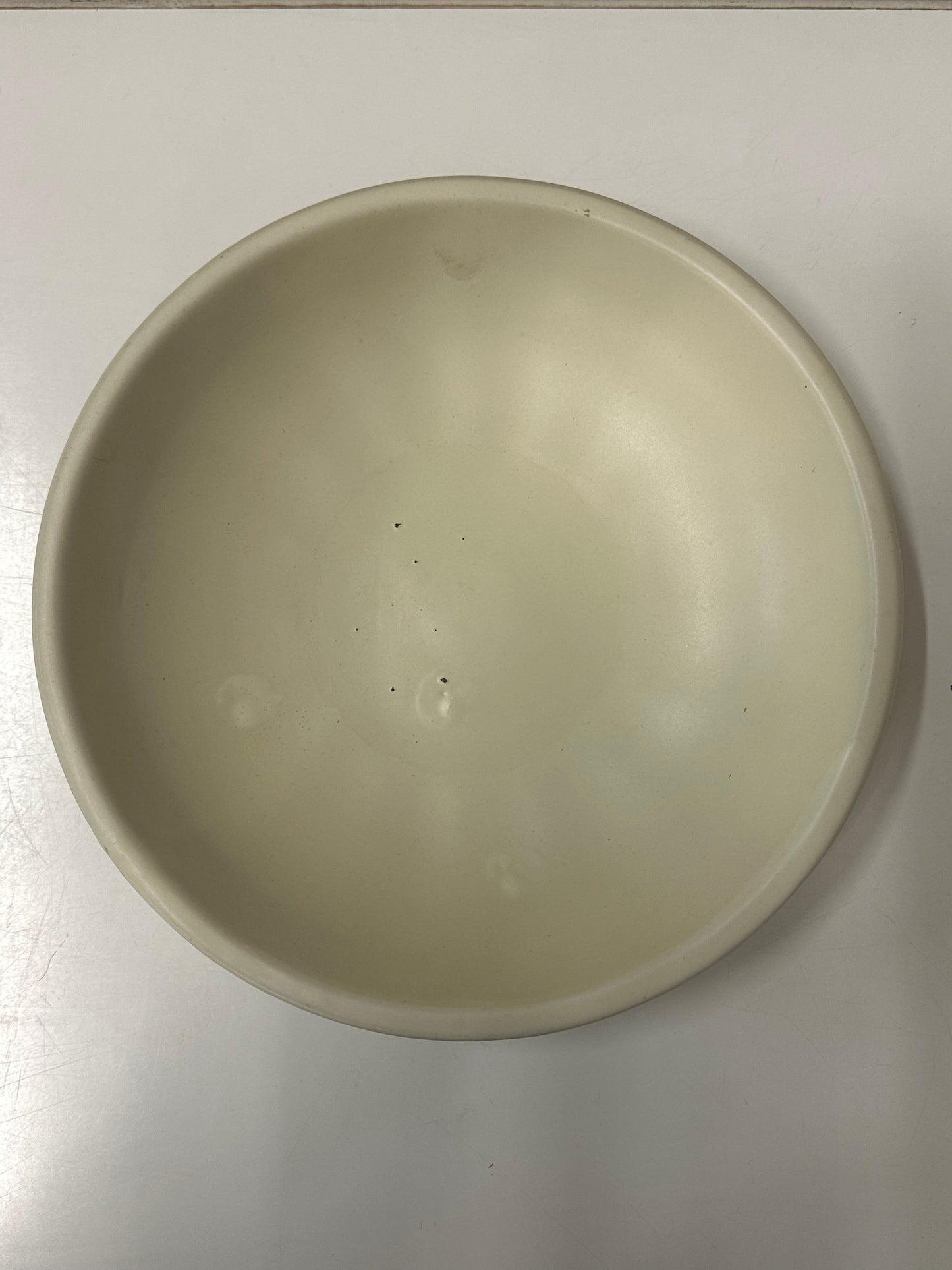 Frisman Vintage Swedish Large Ceramic Low Bowl Attributed to Harald Östergren for Upsala Ekeby
