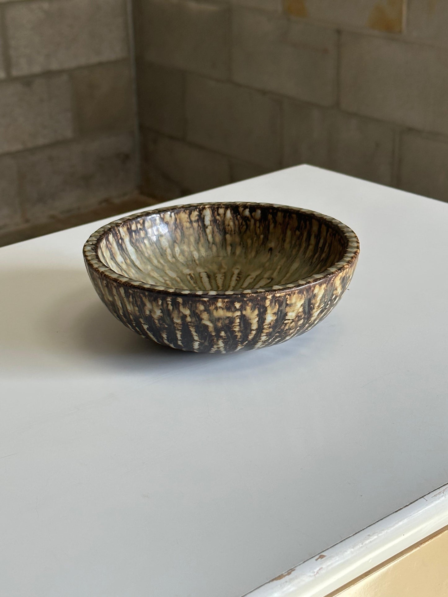 Frisman Vintage Gunnar Nylund for Rörstrand Stoneware Bowl