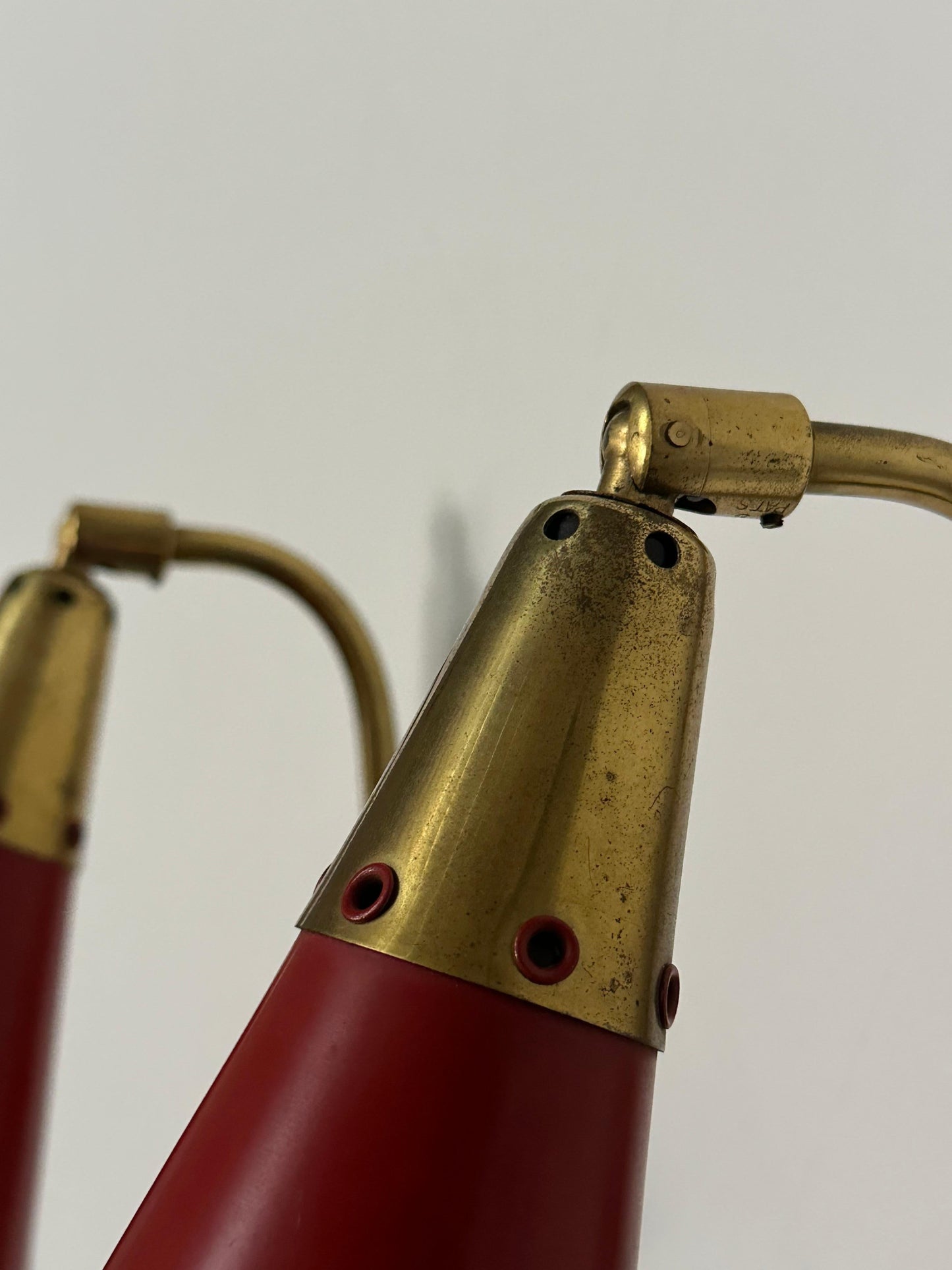 Frisman Vintage 1950s Swedish Modernist Wall Lights by Upsala Armaturfabrik- a Pair