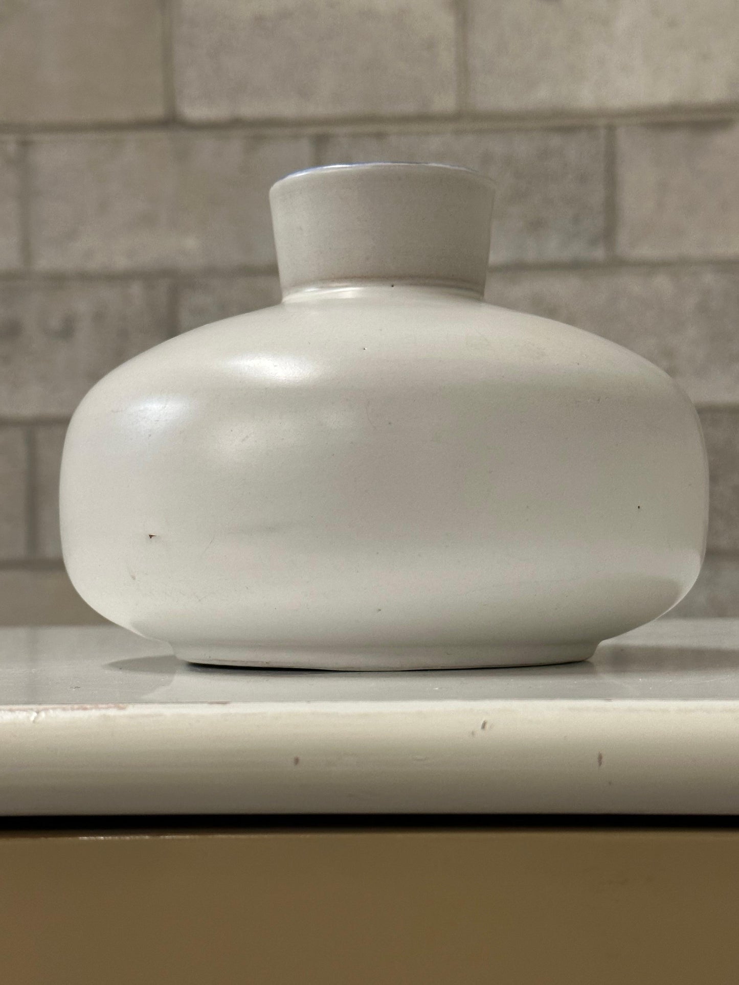 Frisman Vintage Jerk Werkmäster for Nittsjö Unusual Low Vase