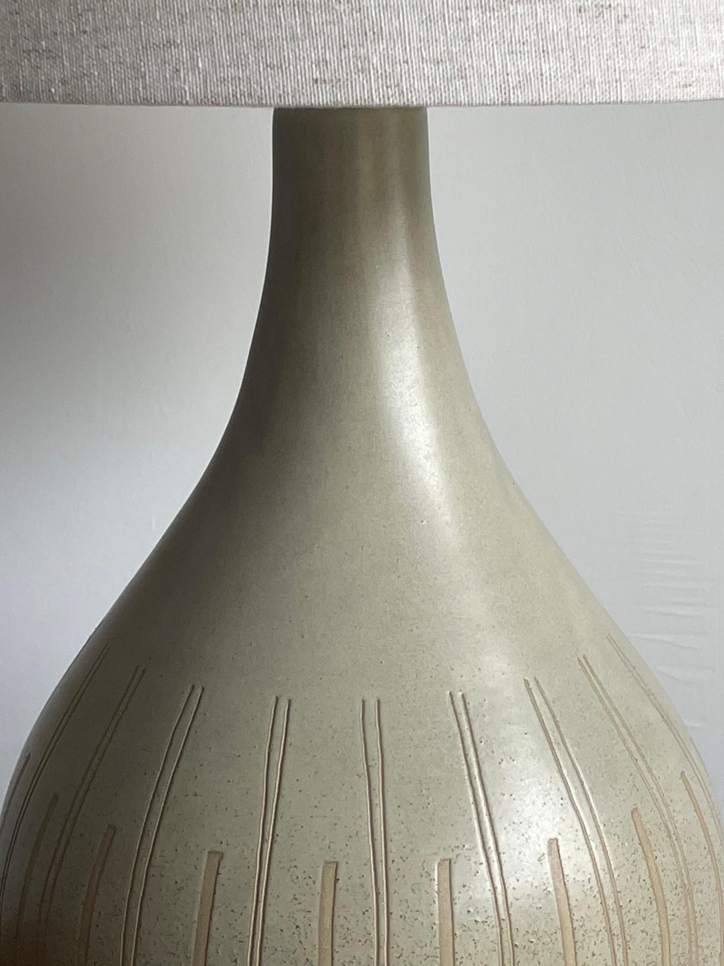 Frisman Vintage Jane and Gordon Martz Ceramic Table Lamp for Marshall Studios