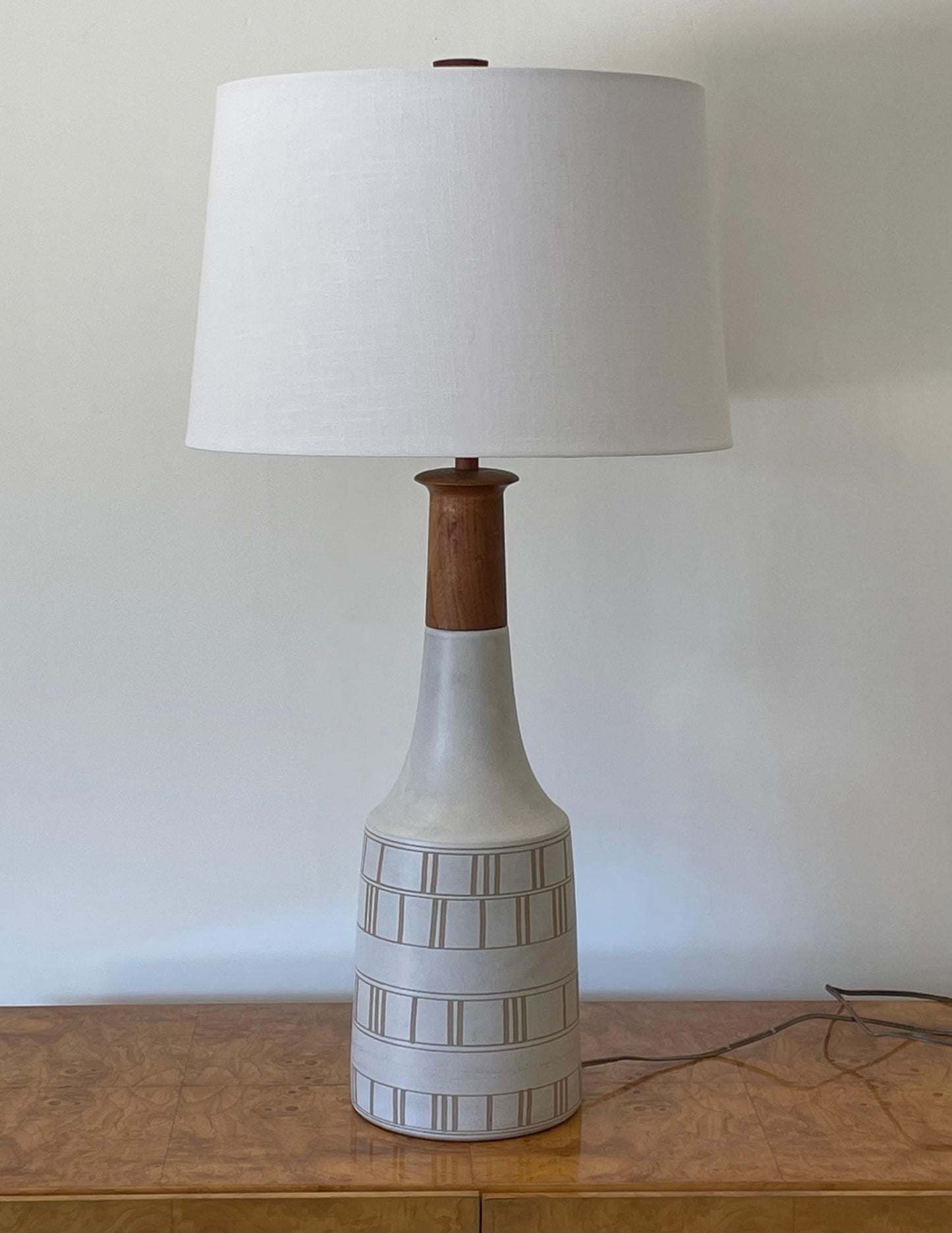 Frisman Vintage Large Ceramic Table Lamp by Jane and Gordon Martz
