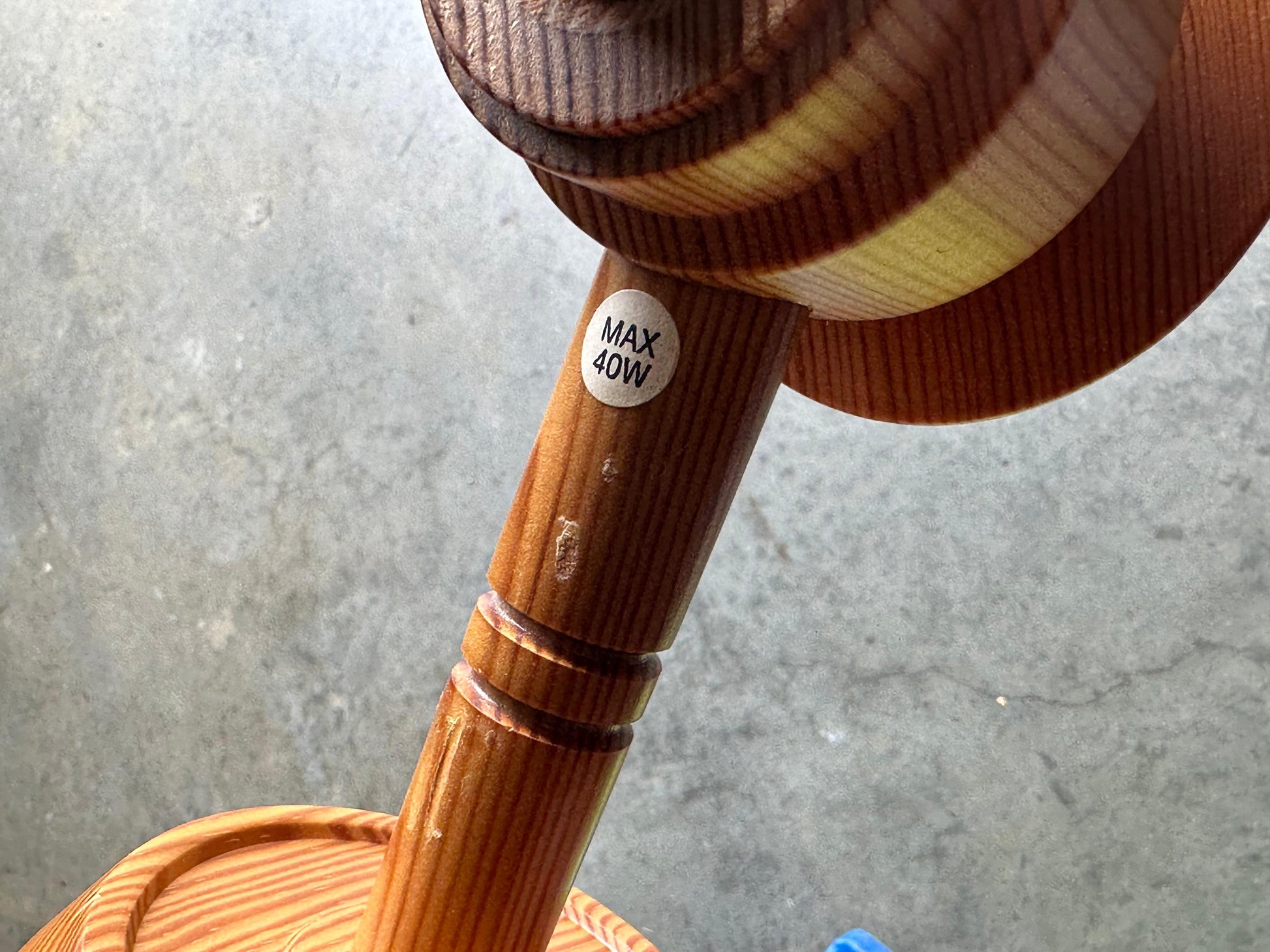 Frisman Vintage 1970s Swedish Pine Wall Lights/ Sconces