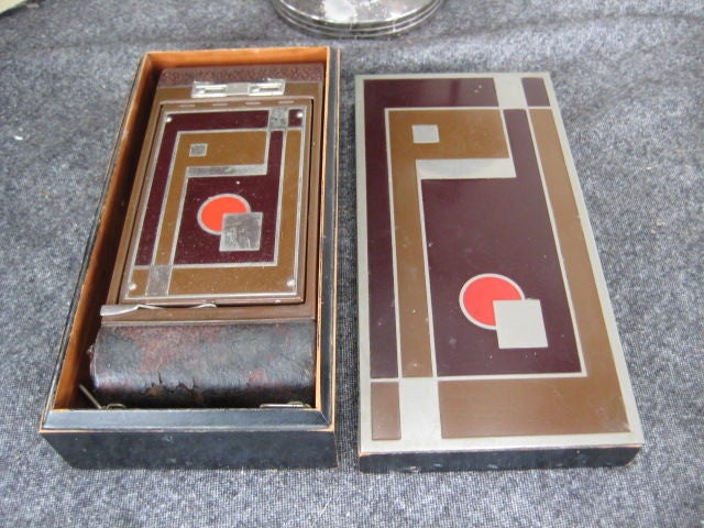 Frisman Vintage Walter Dorwin Teague Kodak Gift Camera #1A and Case