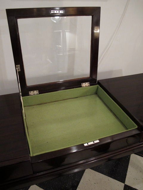 Frisman Vintage Elegant Tommi Parzinger Console/Vanity for Charak Modern 1940's