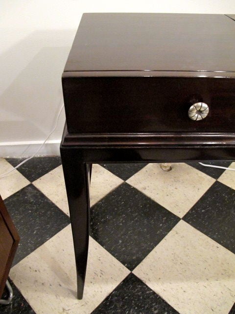 Frisman Vintage Elegant Tommi Parzinger Console/Vanity for Charak Modern 1940's