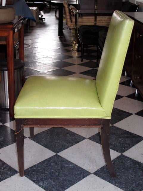 Frisman Vintage A Set of Four Elegant Dining Chairs by Grosfeld House