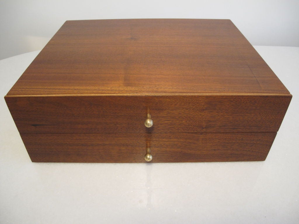 Frisman Vintage Miniature Chest by Arthur Umanoff in Walnut