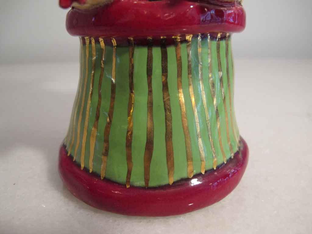 Frisman Vintage Bill Stewart Whimsical Ceramic Sculpture