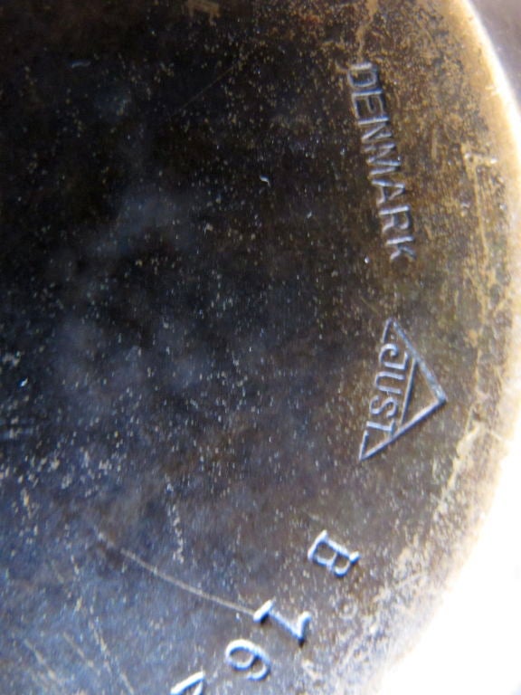 Frisman Vintage A Modernist Bronze Bowl by Just Andersen