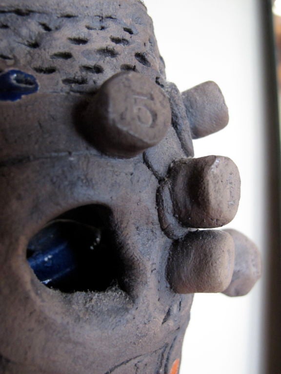 Frisman Vintage Large Ceramic Sculpture by Bill Stewart