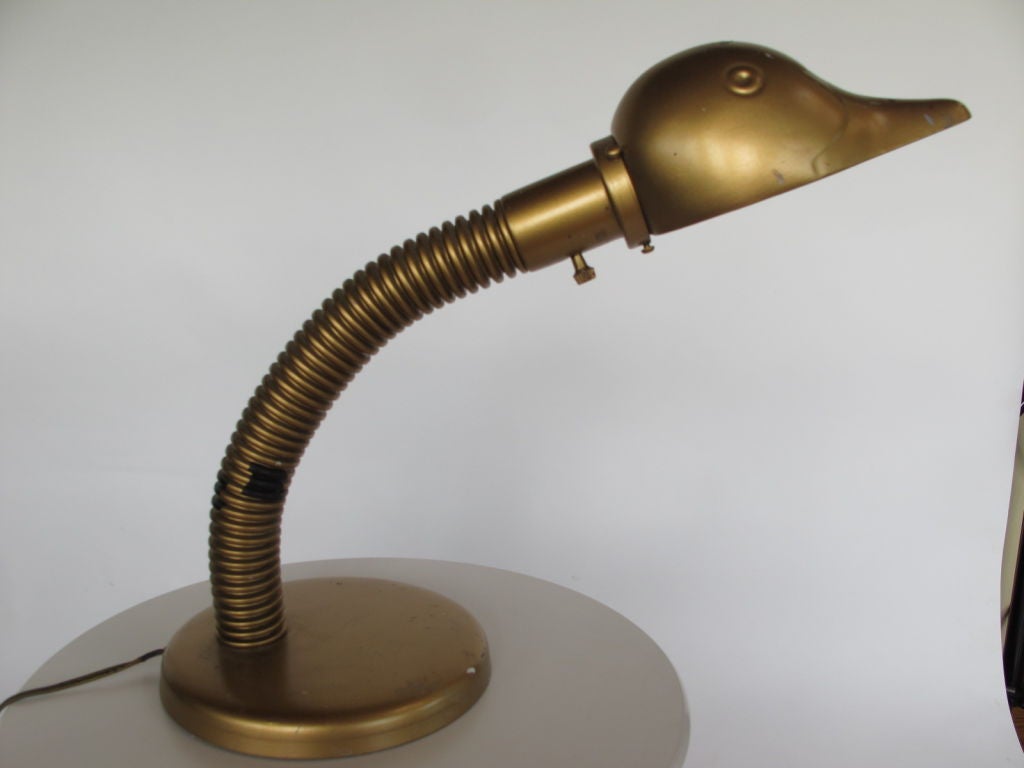 Frisman Vintage Whimsical "Duck" Lamp by George Kovacs