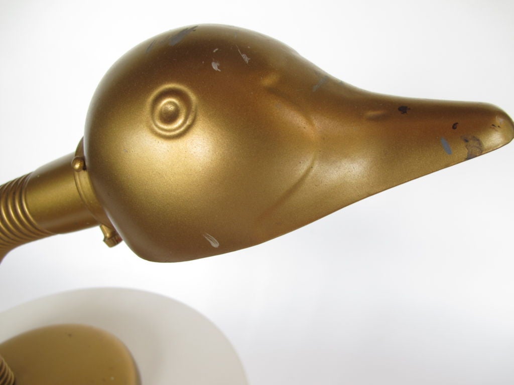 Frisman Vintage Whimsical "Duck" Lamp by George Kovacs