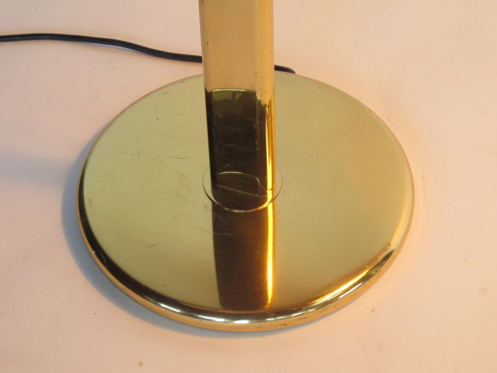 Frisman Vintage A Pair Elegant Floorlamps In Polished Brass