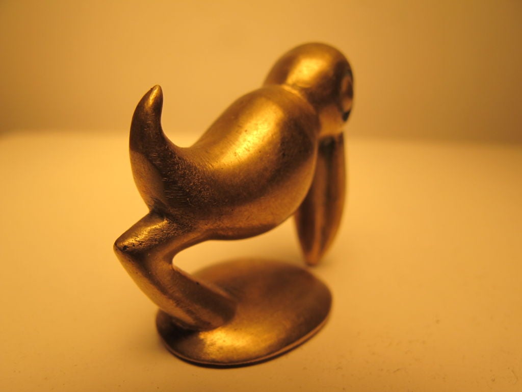 Frisman Vintage Hagenauer Pelican Miniature Sculpture Wiener Werkstatte