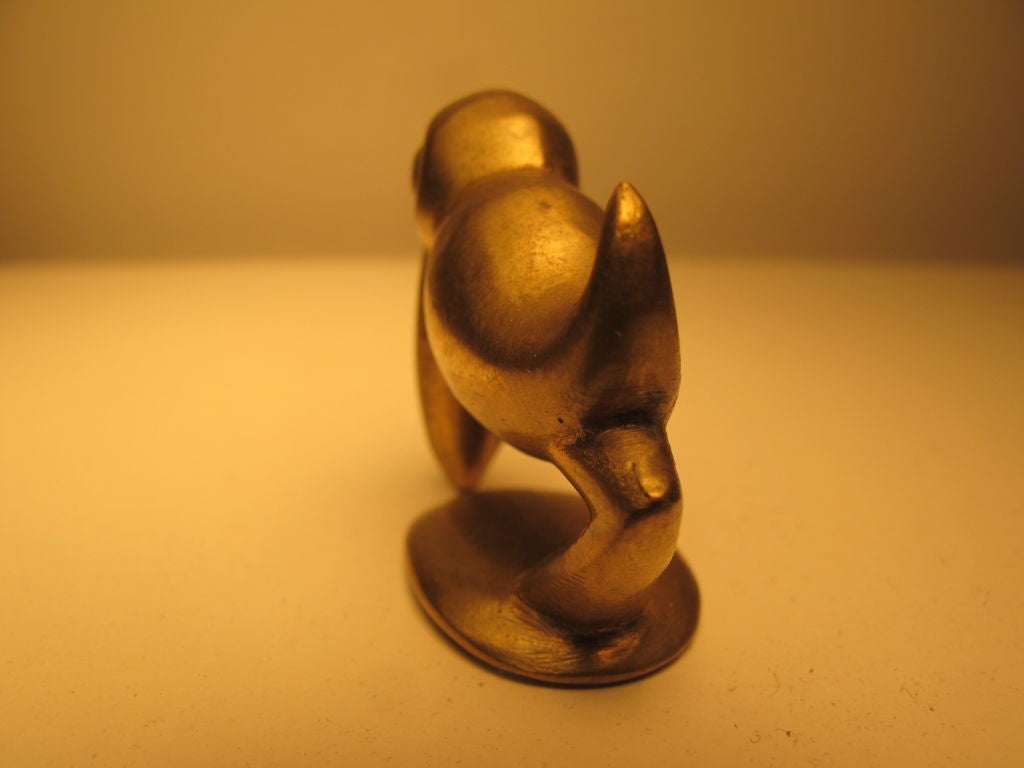 Frisman Vintage Hagenauer Pelican Miniature Sculpture Wiener Werkstatte